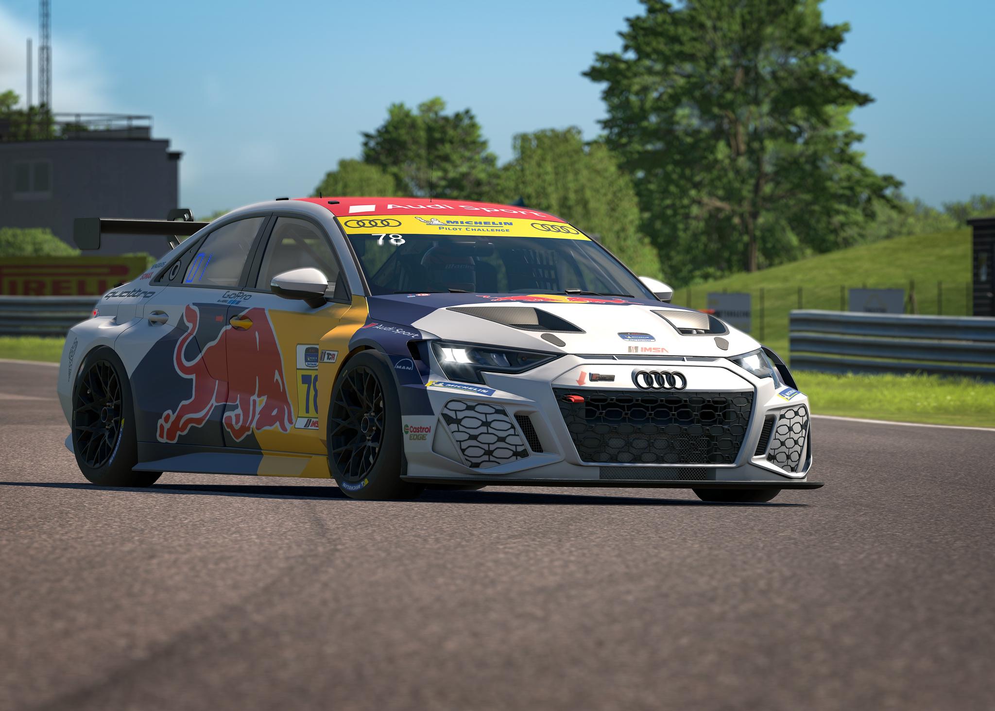 Preview of Mattias Ekström Rallycross Inspired Red Bull Audi TCR  by Julian M.