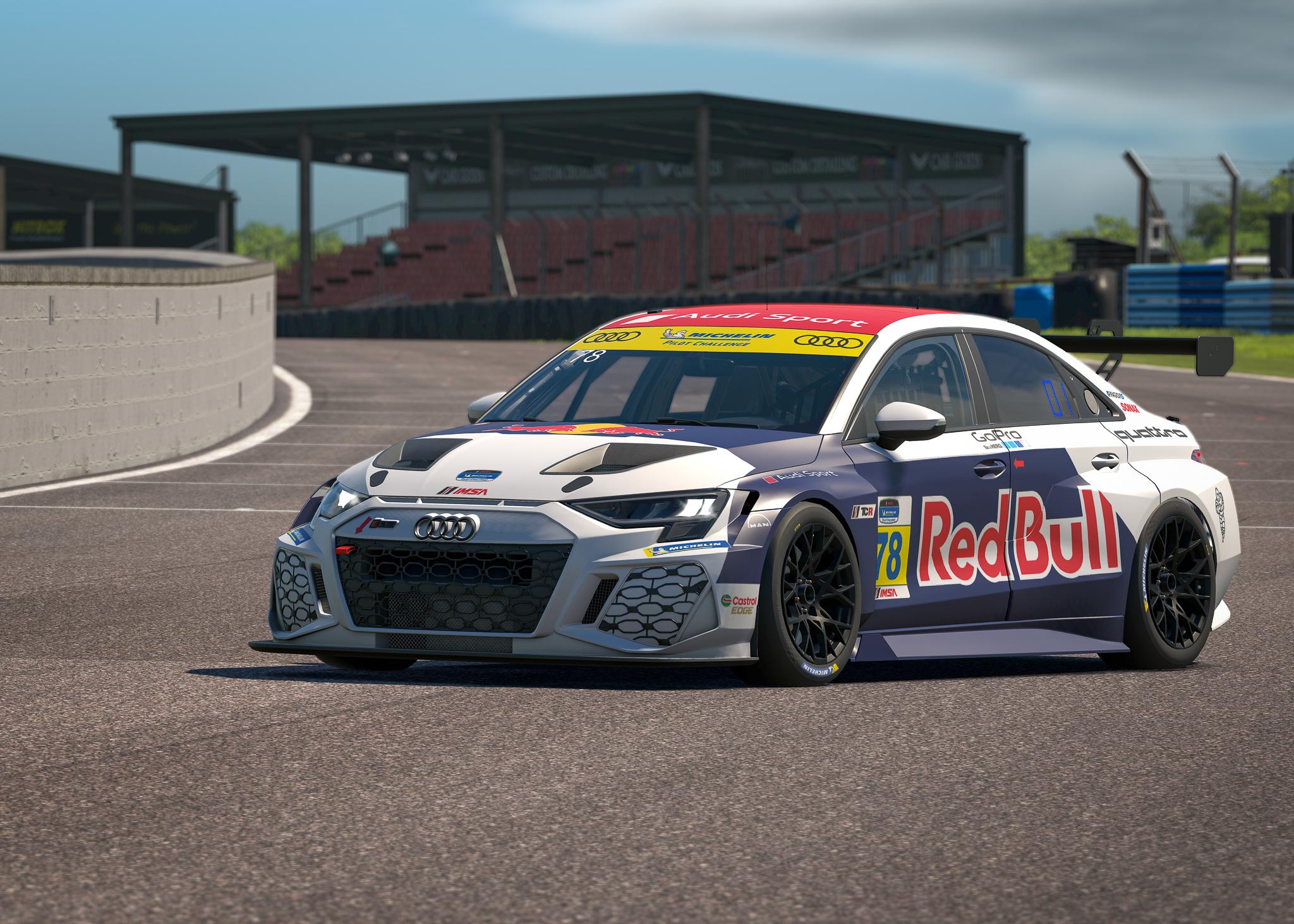 Preview of Mattias Ekström Rallycross Inspired Red Bull Audi TCR  by Julian M.