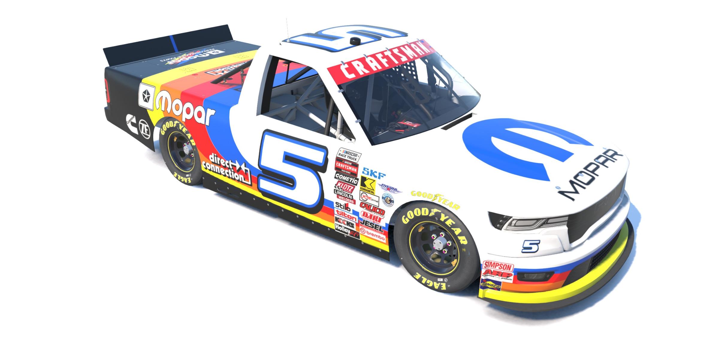 Preview of Mopar Throwback - White by Jerry Simcik