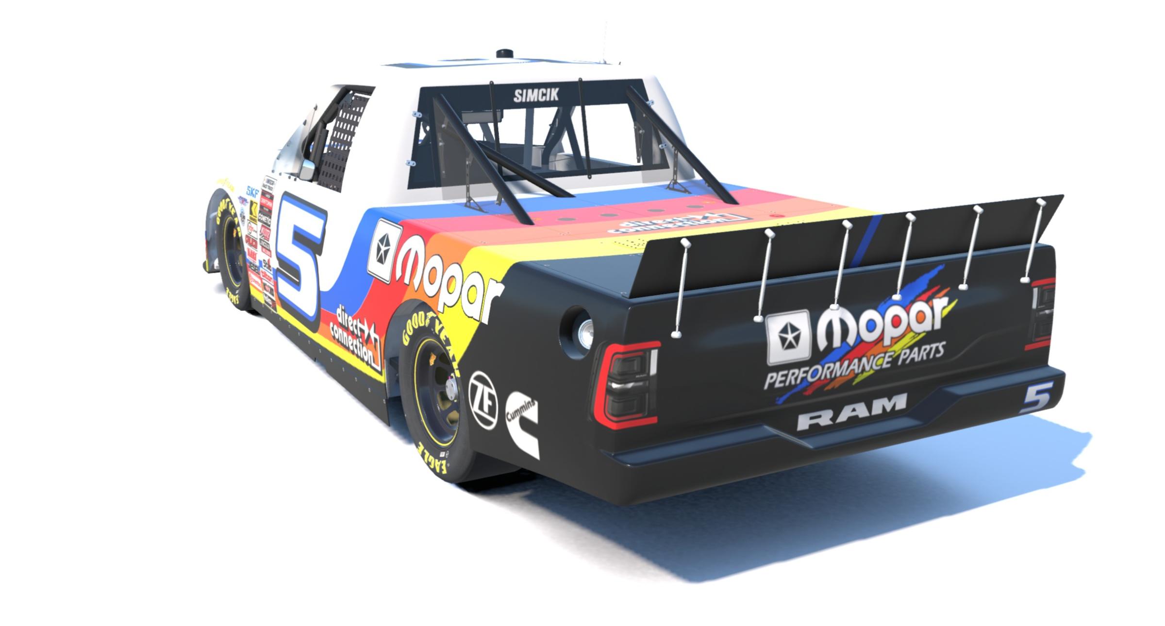 Preview of Mopar Throwback - White by Jerry Simcik