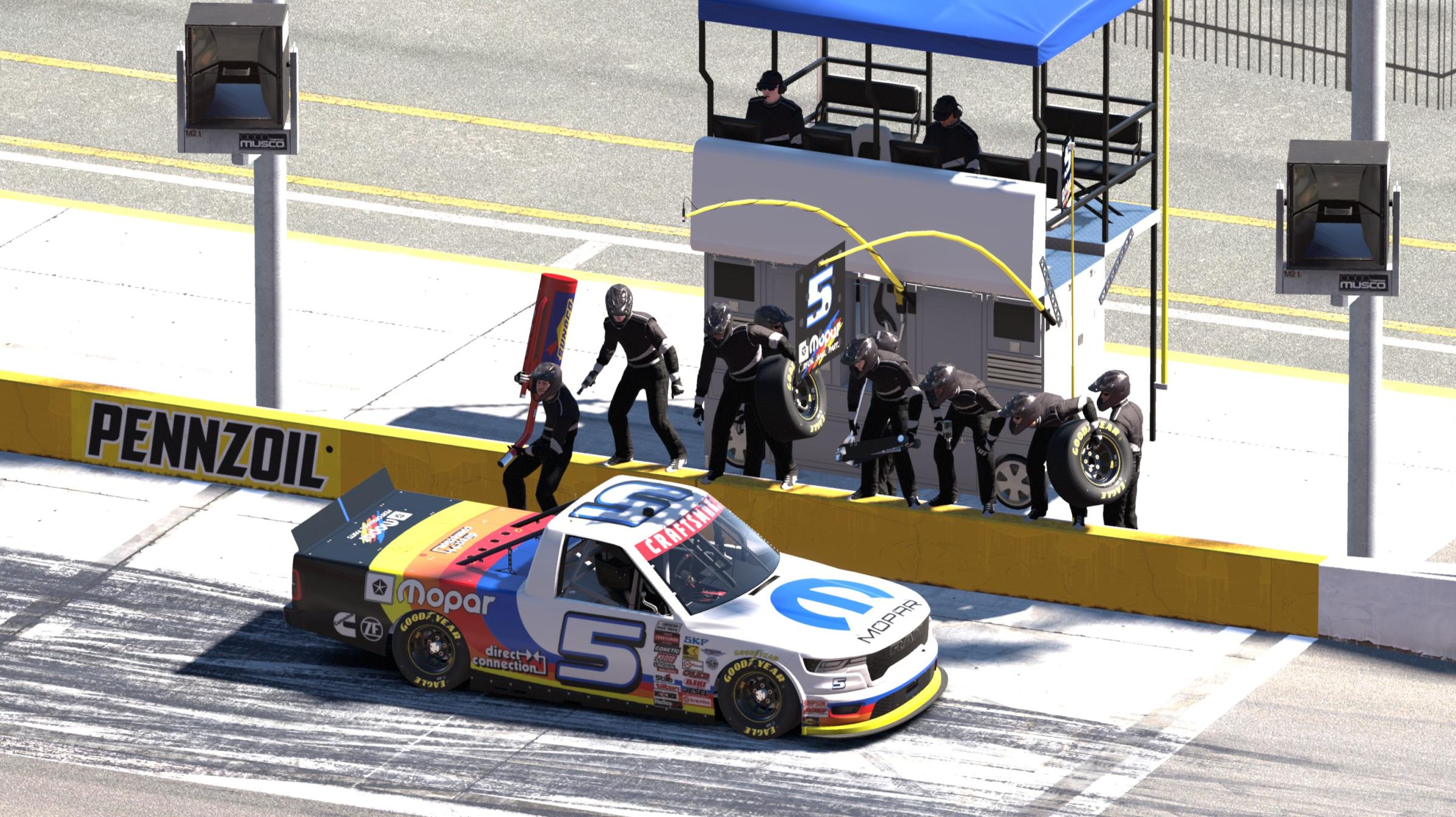 Preview of Mopar Throwback - White by Jerry Simcik