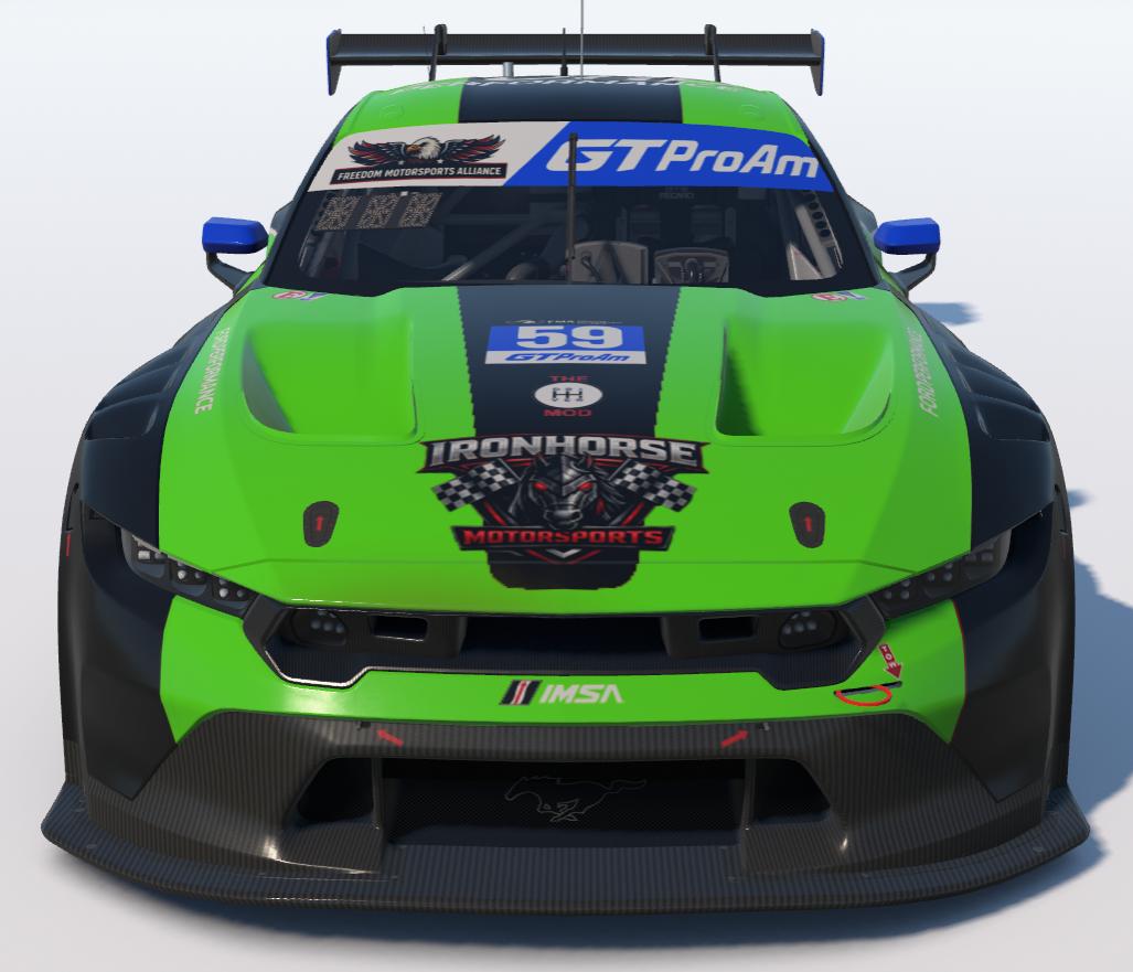 Preview of Ironhorse Motorsports Ford Mustang - #59 Anthony Barranco by Marshall Crocker Jr