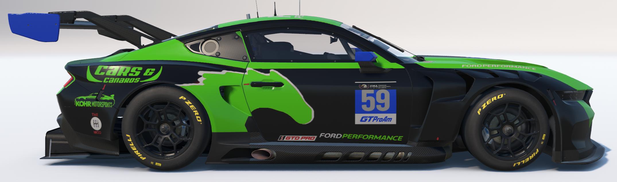 Preview of Ironhorse Motorsports Ford Mustang - #59 Anthony Barranco by Marshall Crocker Jr