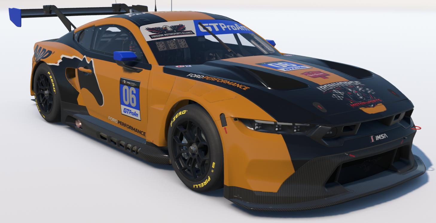 Preview of Ironhorse Motorsports Ford Mustang - #06 Kyle Mavis by Marshall Crocker Jr