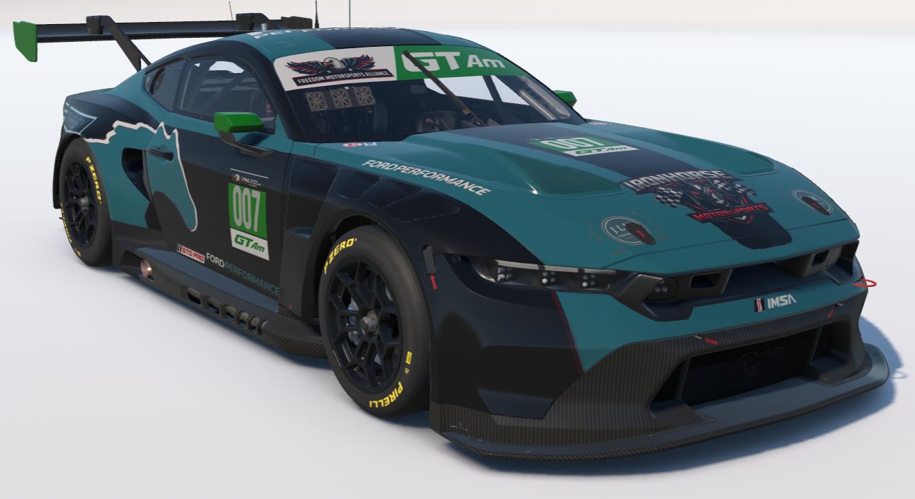 Preview of Ironhorse Motorsports Ford Mustang - #14 Jacob Williams by Marshall Crocker Jr