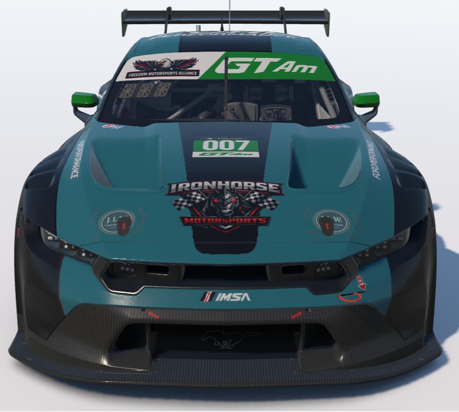 Preview of Ironhorse Motorsports Ford Mustang - #14 Jacob Williams by Marshall Crocker Jr