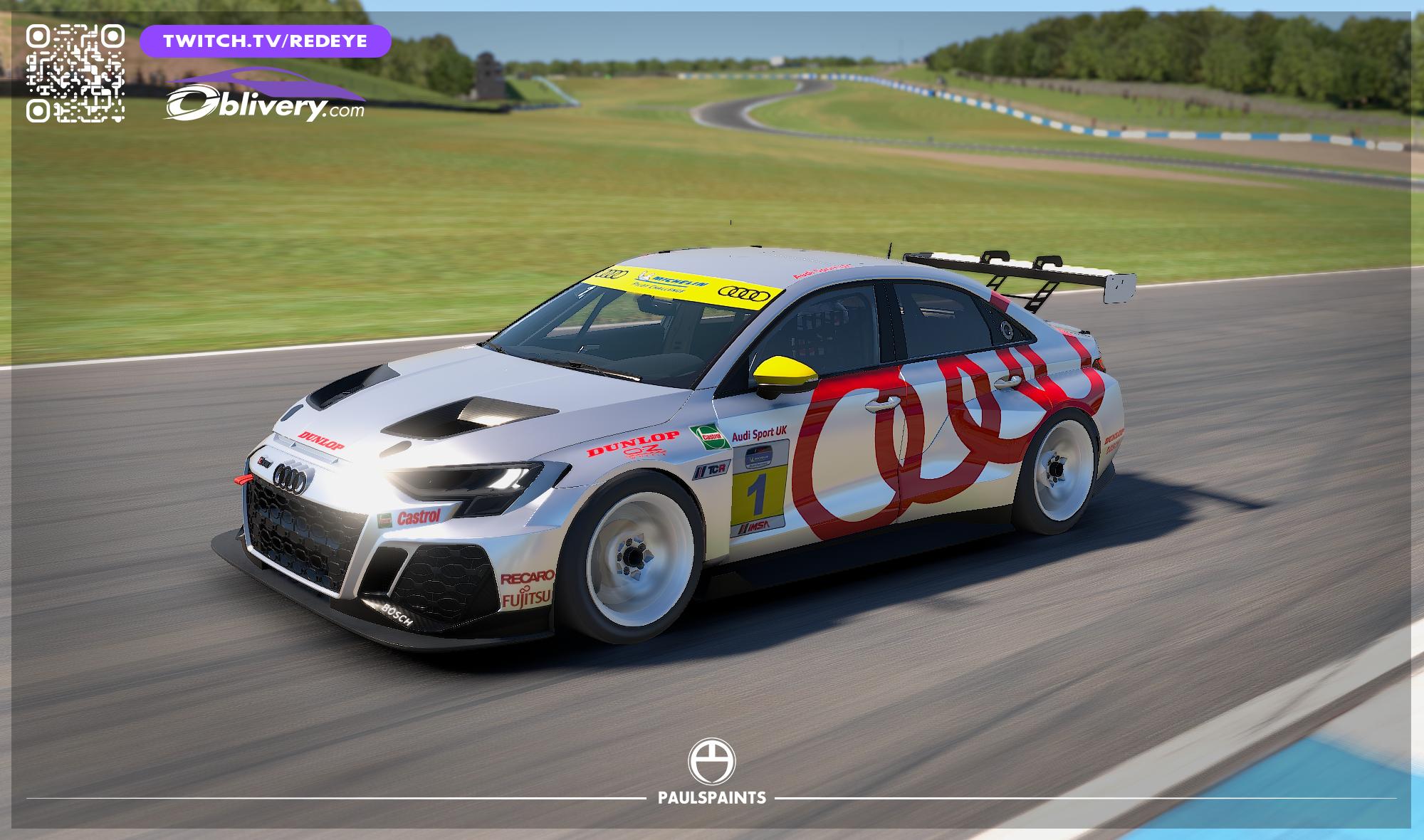 Preview of 1996 Audi Sport UK - Frank Biela BTCC for RS3 Gen 2 by Paul R Chaloner