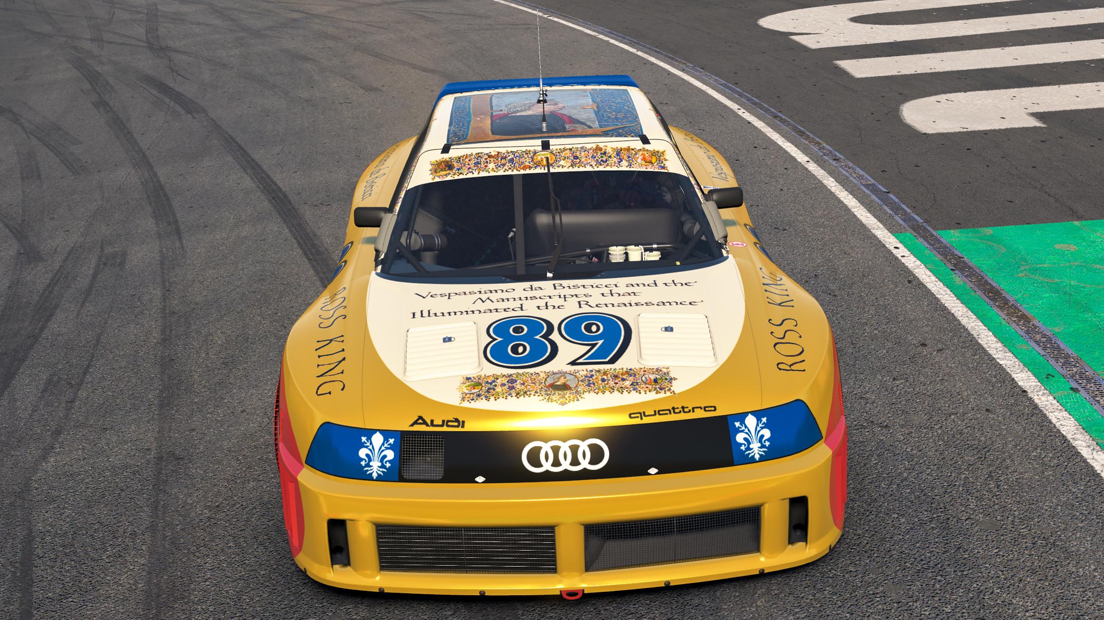 Preview of The Bookseller Of Florence Audi 90 GTO by Jasper De Jong