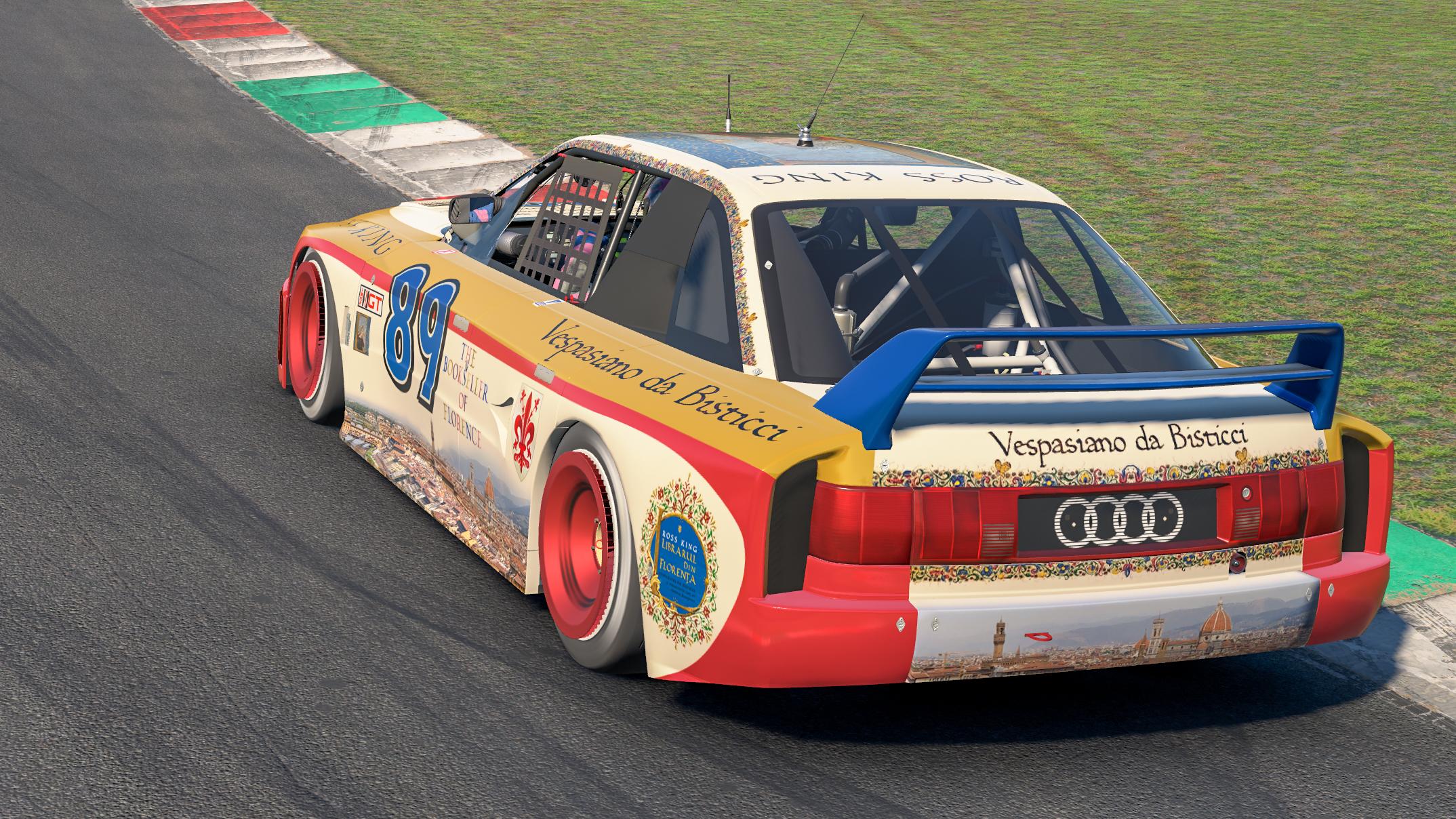 Preview of The Bookseller Of Florence Audi 90 GTO by Jasper De Jong