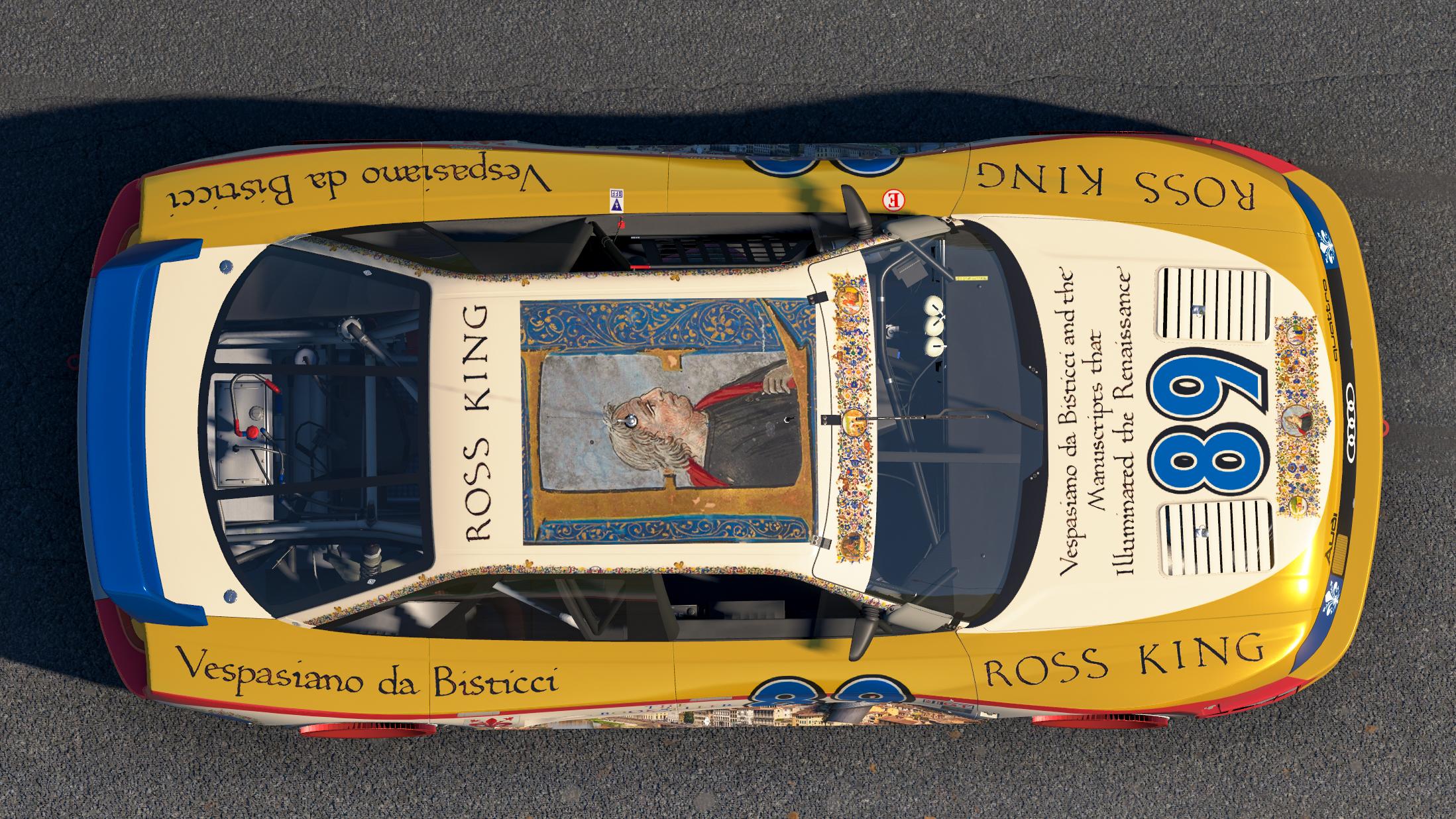 Preview of The Bookseller Of Florence Audi 90 GTO by Jasper De Jong