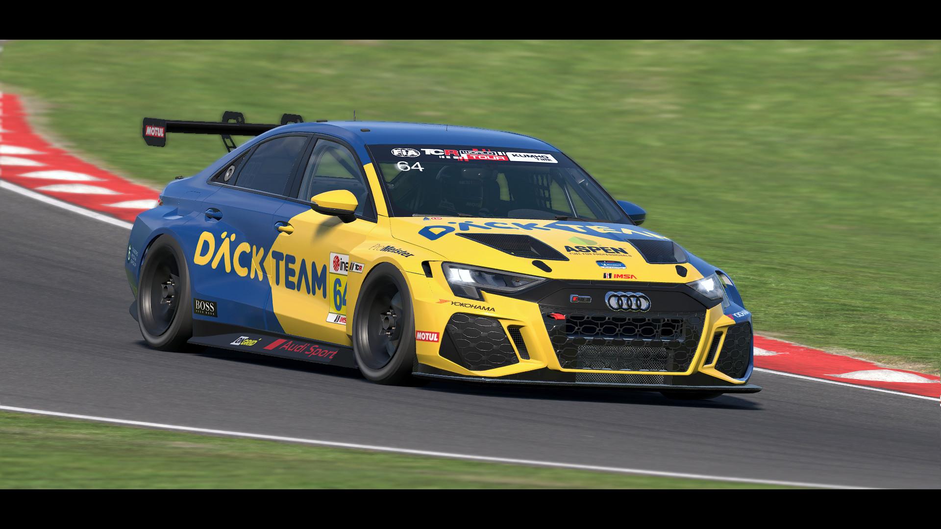 Preview of Audi RS3 LMS "Däckteam" by Joacim Th&ouml;rn
