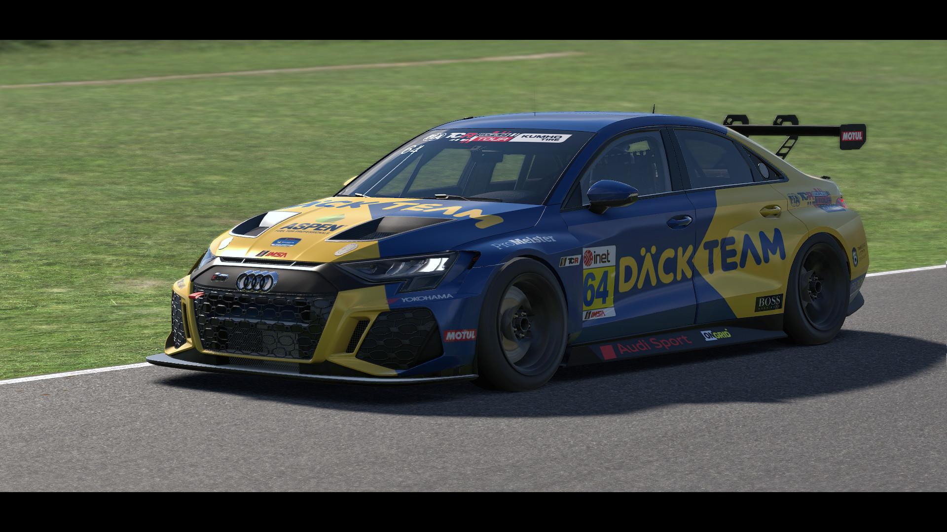 Preview of Audi RS3 LMS "Däckteam" by Joacim Th&ouml;rn