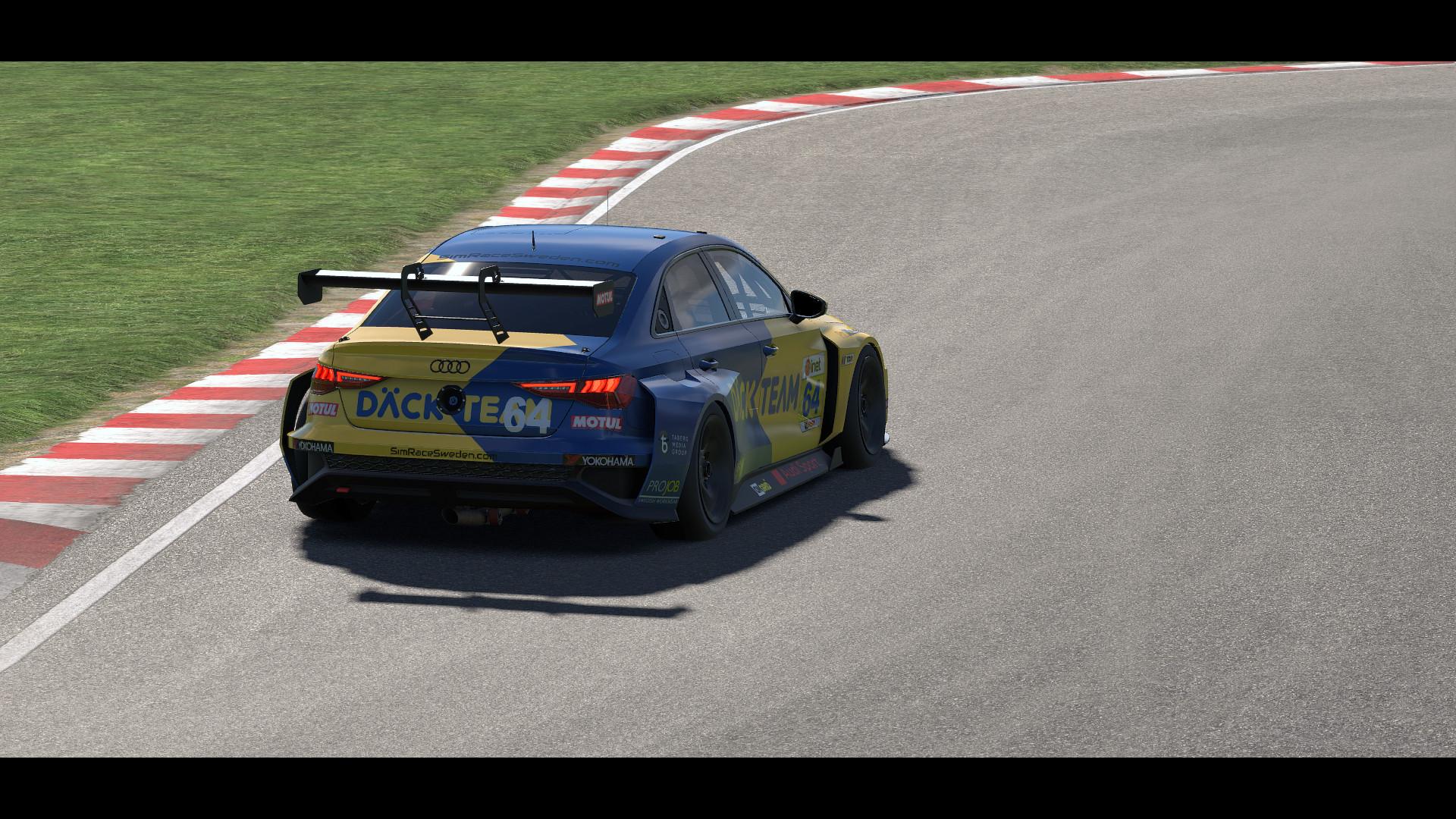 Preview of Audi RS3 LMS "Däckteam" by Joacim Th&ouml;rn