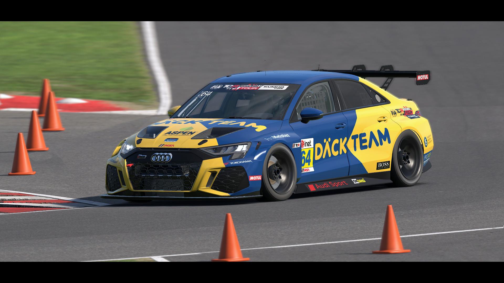 Preview of Audi RS3 LMS "Däckteam" by Joacim Th&ouml;rn