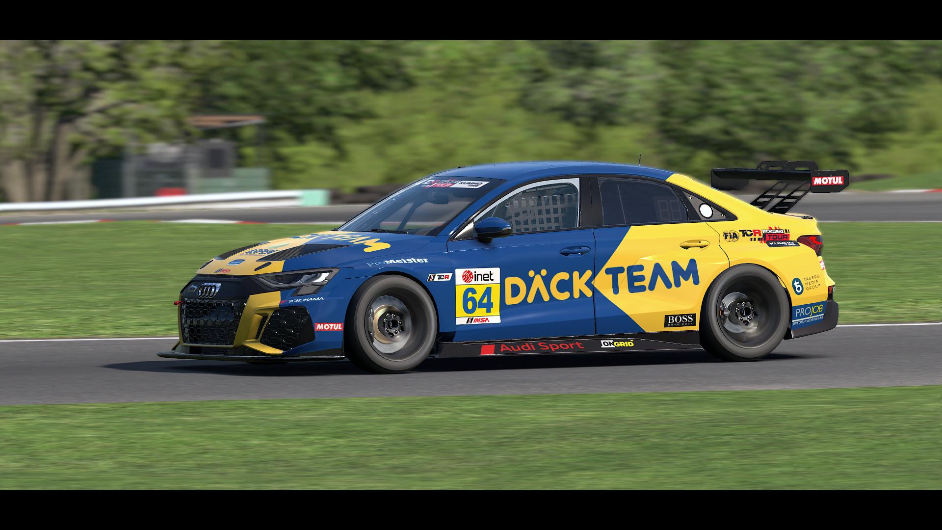 Preview of Audi RS3 LMS "Däckteam" by Joacim Th&ouml;rn