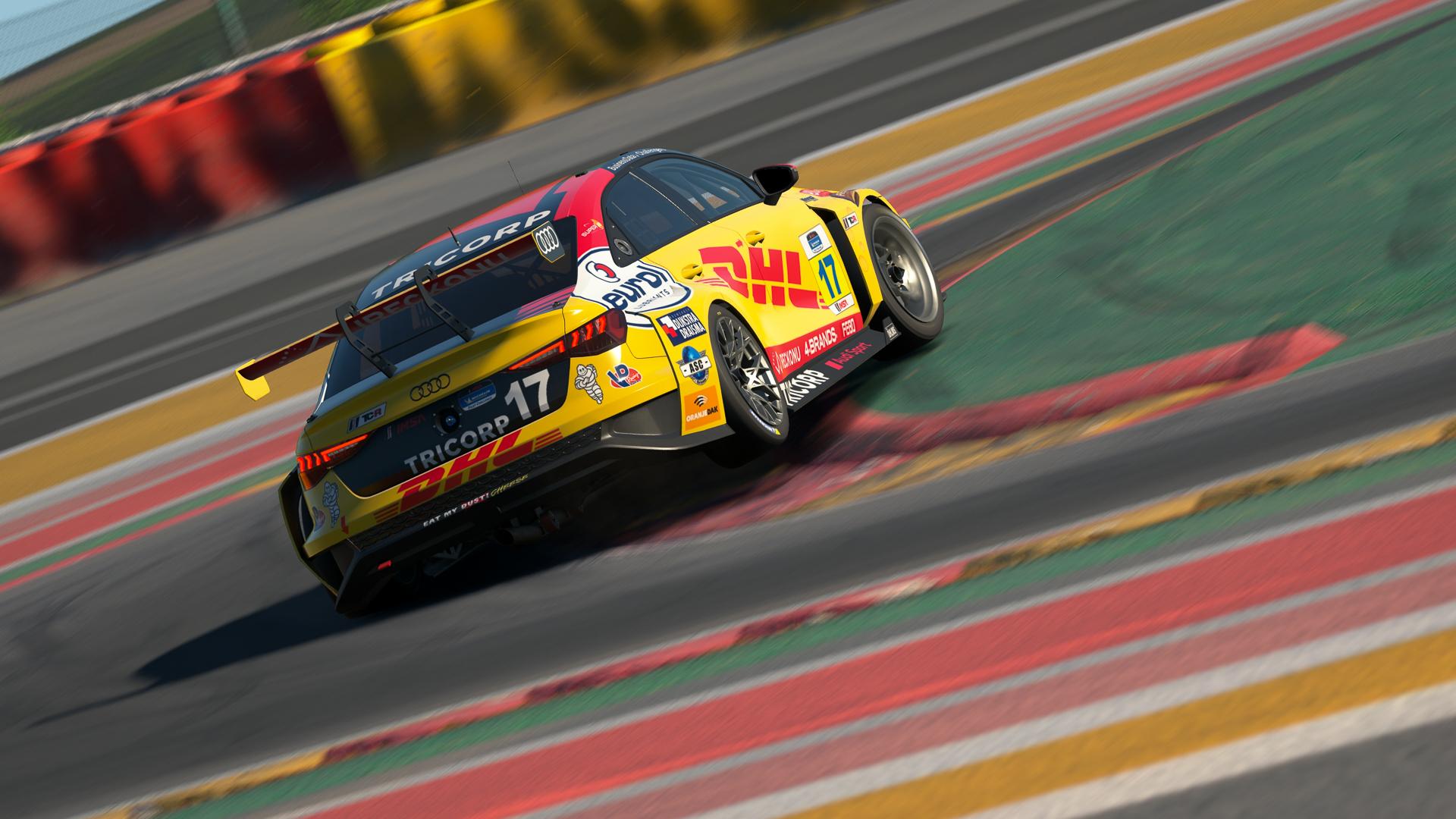 Preview of Tom Coronel DHL 2022 by Brandon Blakesley