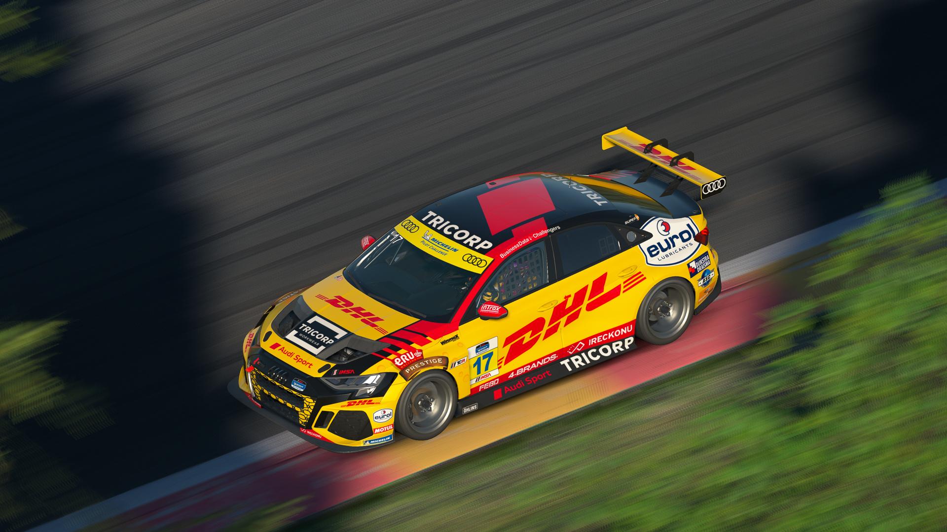 Preview of Tom Coronel DHL 2022 by Brandon Blakesley