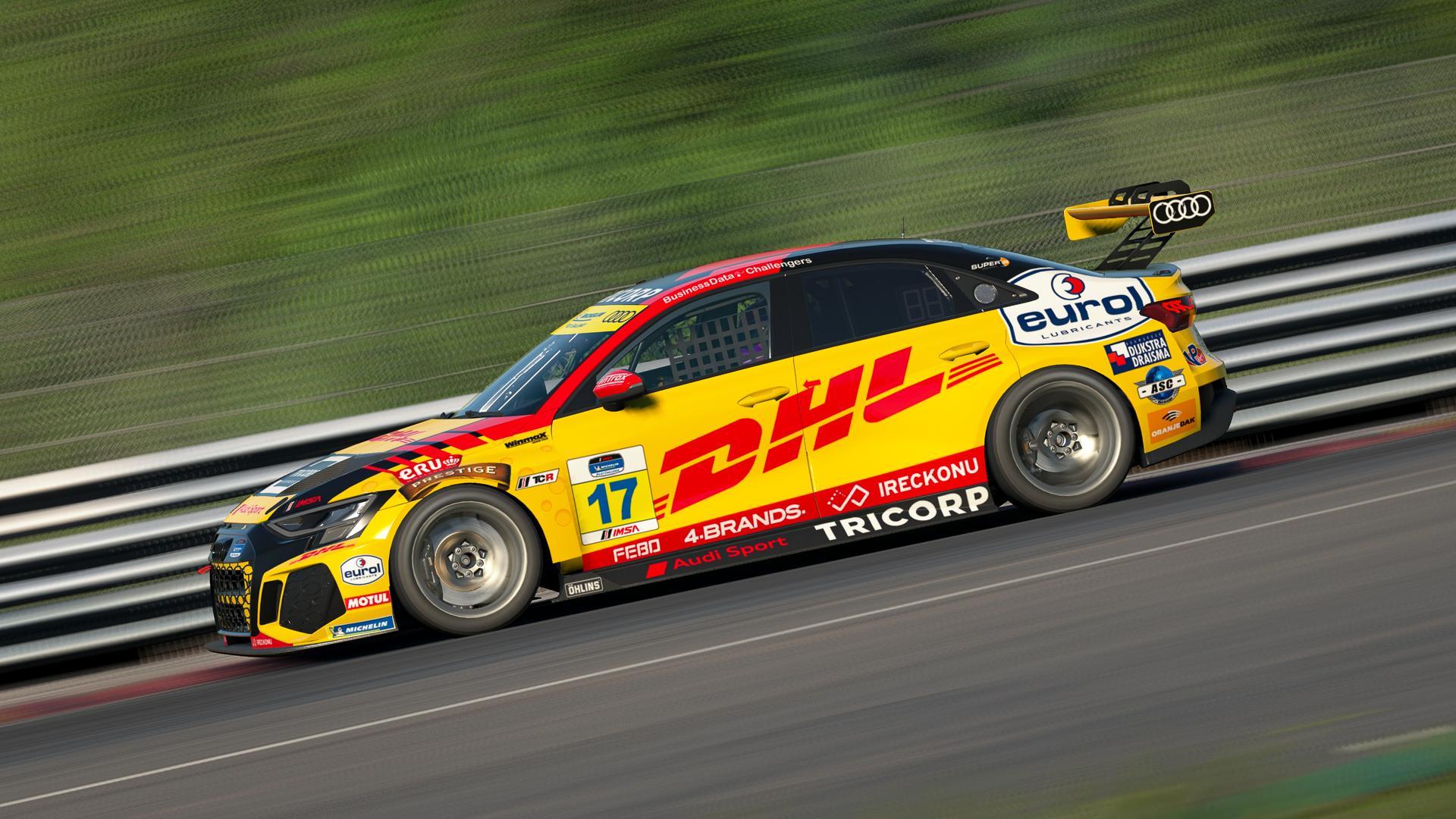 Preview of Tom Coronel DHL 2022 by Brandon Blakesley