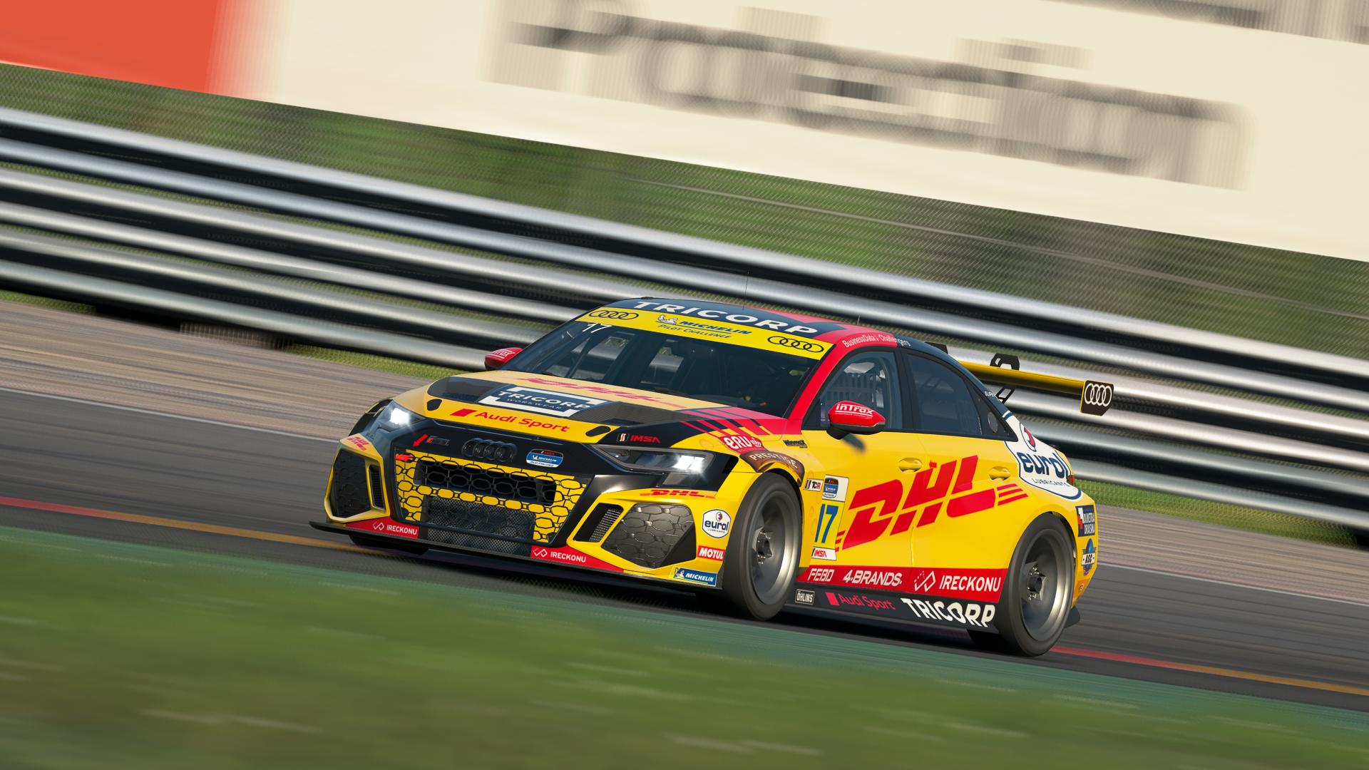 Preview of Tom Coronel DHL 2022 by Brandon Blakesley