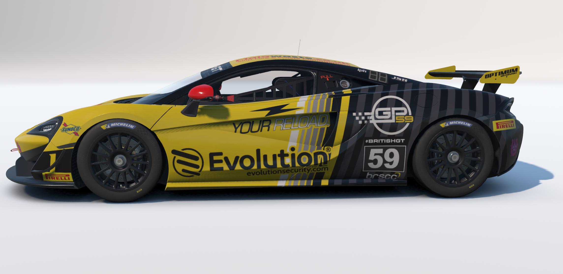 Preview of Optimum Motorsport Car #59 British GT 4 - Josh Stanton / Luca Hopkinson by Keith Archer