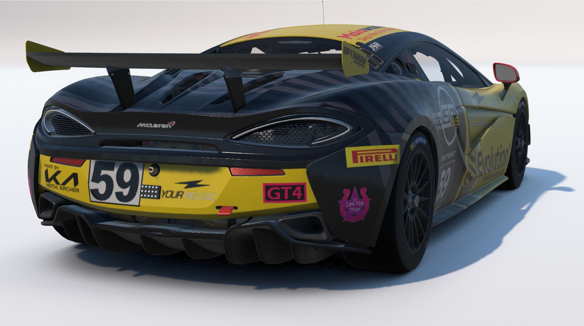Preview of Optimum Motorsport Car #59 British GT 4 - Josh Stanton / Luca Hopkinson by Keith Archer