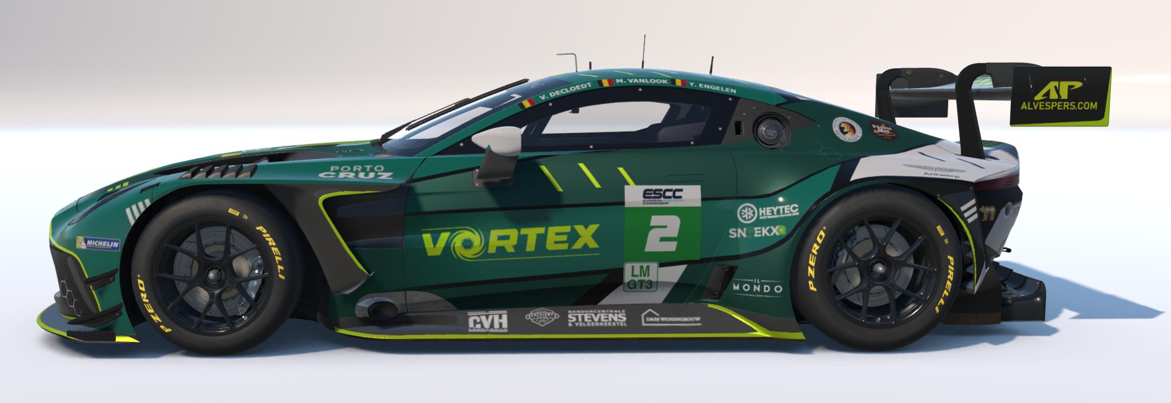 Preview of Vortex ESCC 2026 Michelin Tyre decals + custom numbers (for IMSA races) by Pieter Cuypers