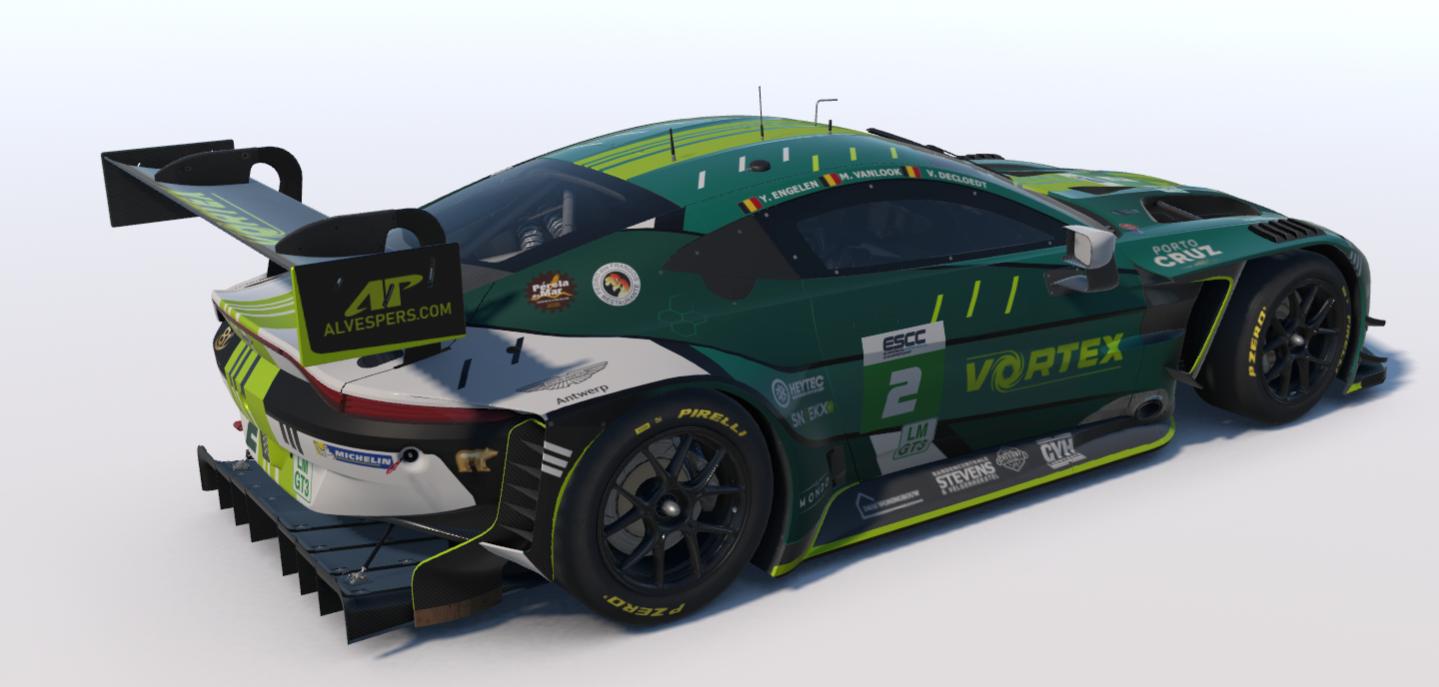 Preview of Vortex ESCC 2026 Michelin Tyre decals + custom numbers (for IMSA races) by Pieter Cuypers