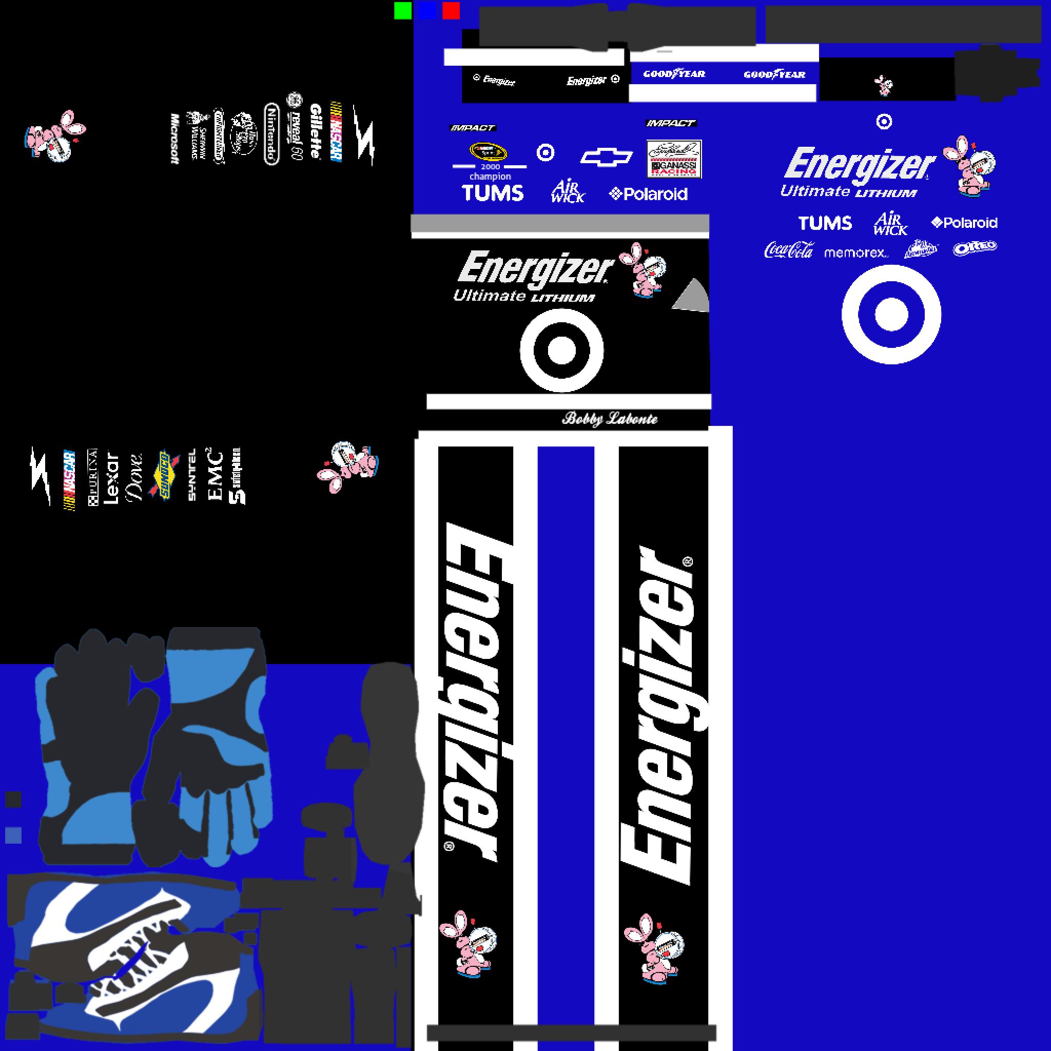 Preview of Bobby Labonte 2009 Energizer Ultimate Lithium / Target fictional 2009 Price Chopper 400 by Brenden Broberg