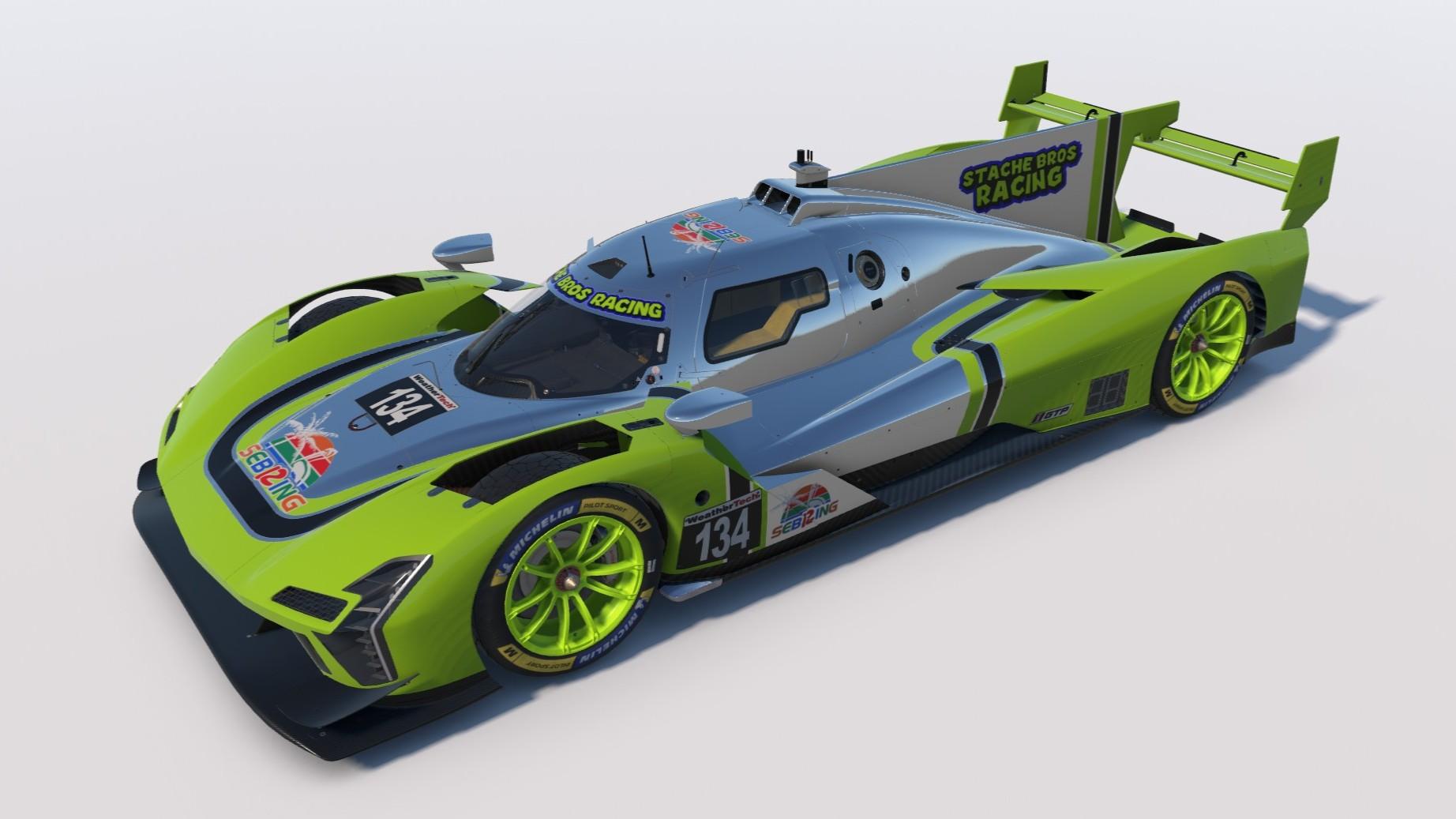 Preview of 12 Hours of Sebring Stache Bros Racing Cadillac V-Series R GTP by Mike Lofquist2