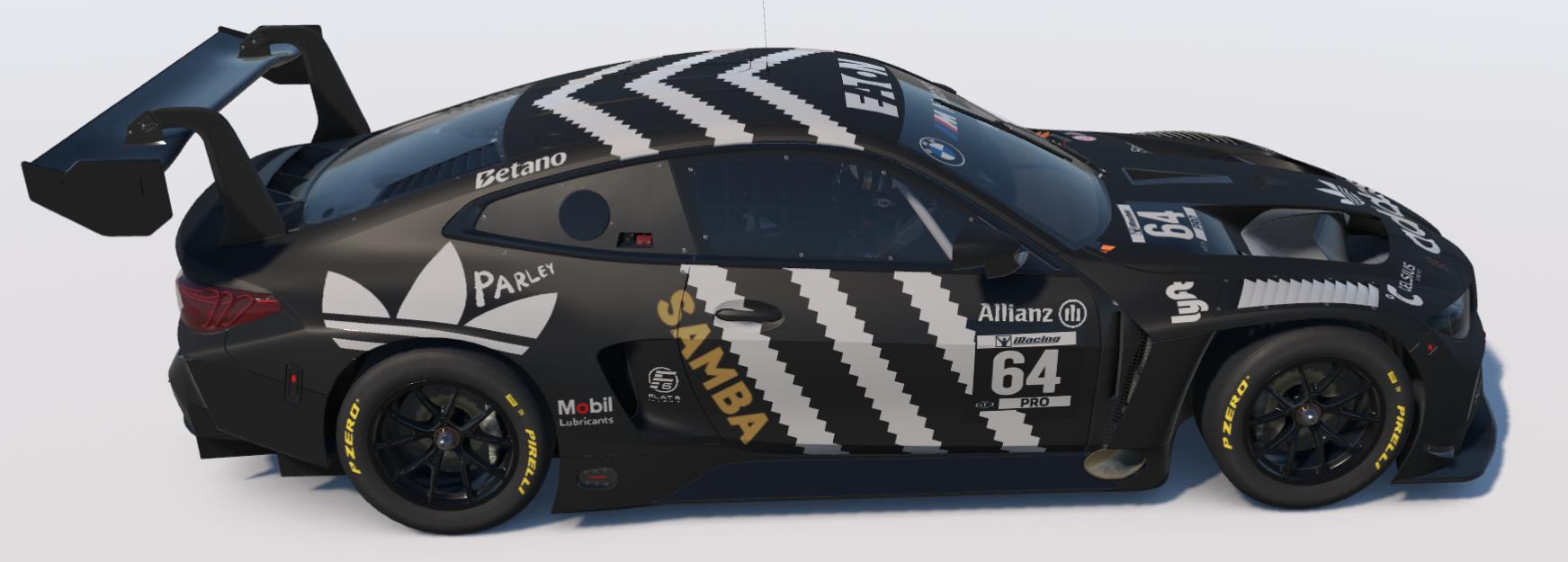 Preview of Black Adidas Samba BMW M4 GT3 EVO by Ronald Lawson2