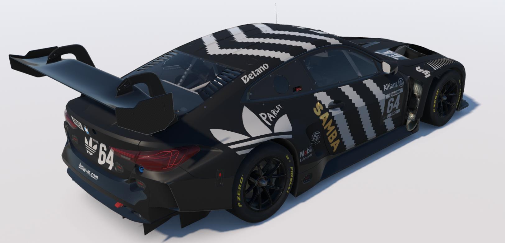 Preview of Black Adidas Samba BMW M4 GT3 EVO by Ronald Lawson2