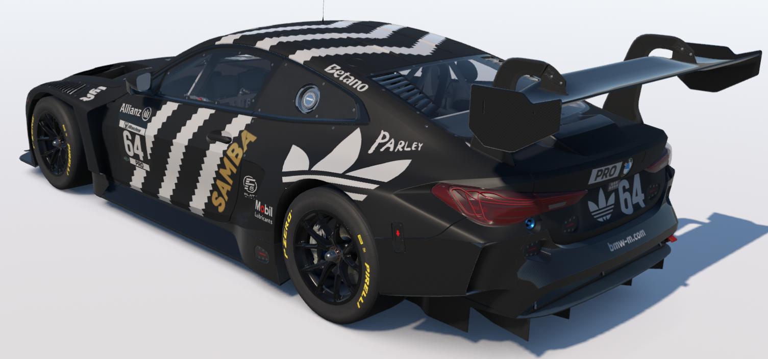 Preview of Black Adidas Samba BMW M4 GT3 EVO by Ronald Lawson2