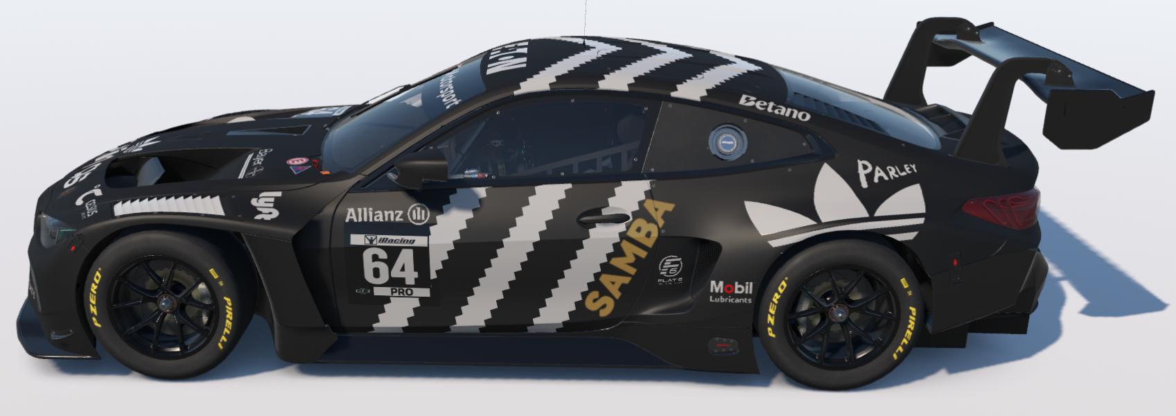Preview of Black Adidas Samba BMW M4 GT3 EVO by Ronald Lawson2