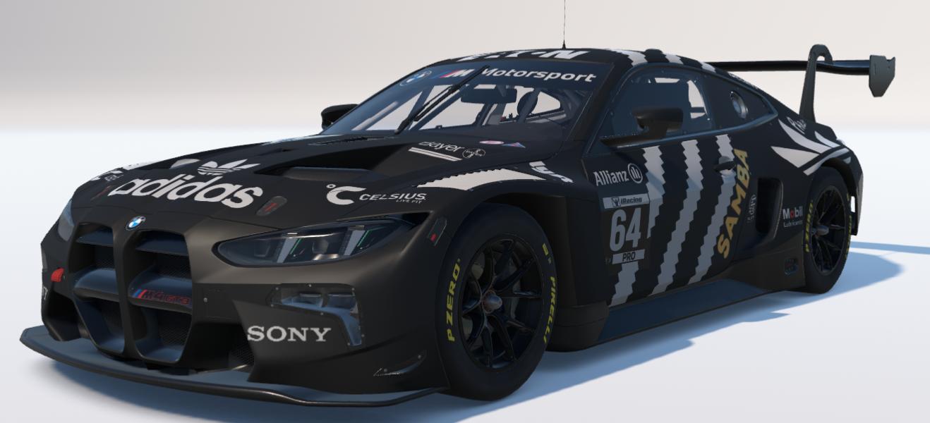 Preview of Black Adidas Samba BMW M4 GT3 EVO by Ronald Lawson2