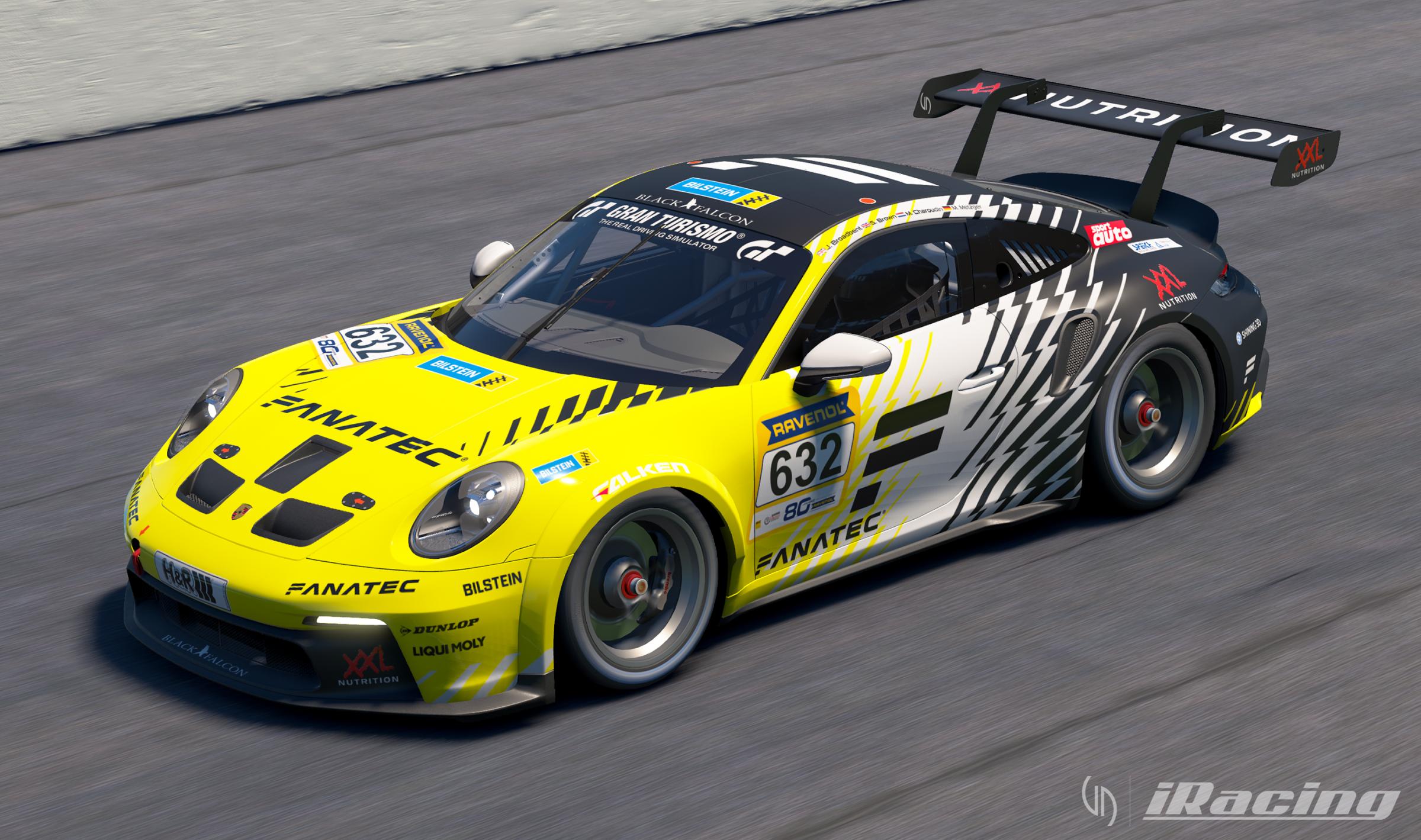 Preview of Black Falcon Team Fanatec 2026 by Ugo Degani