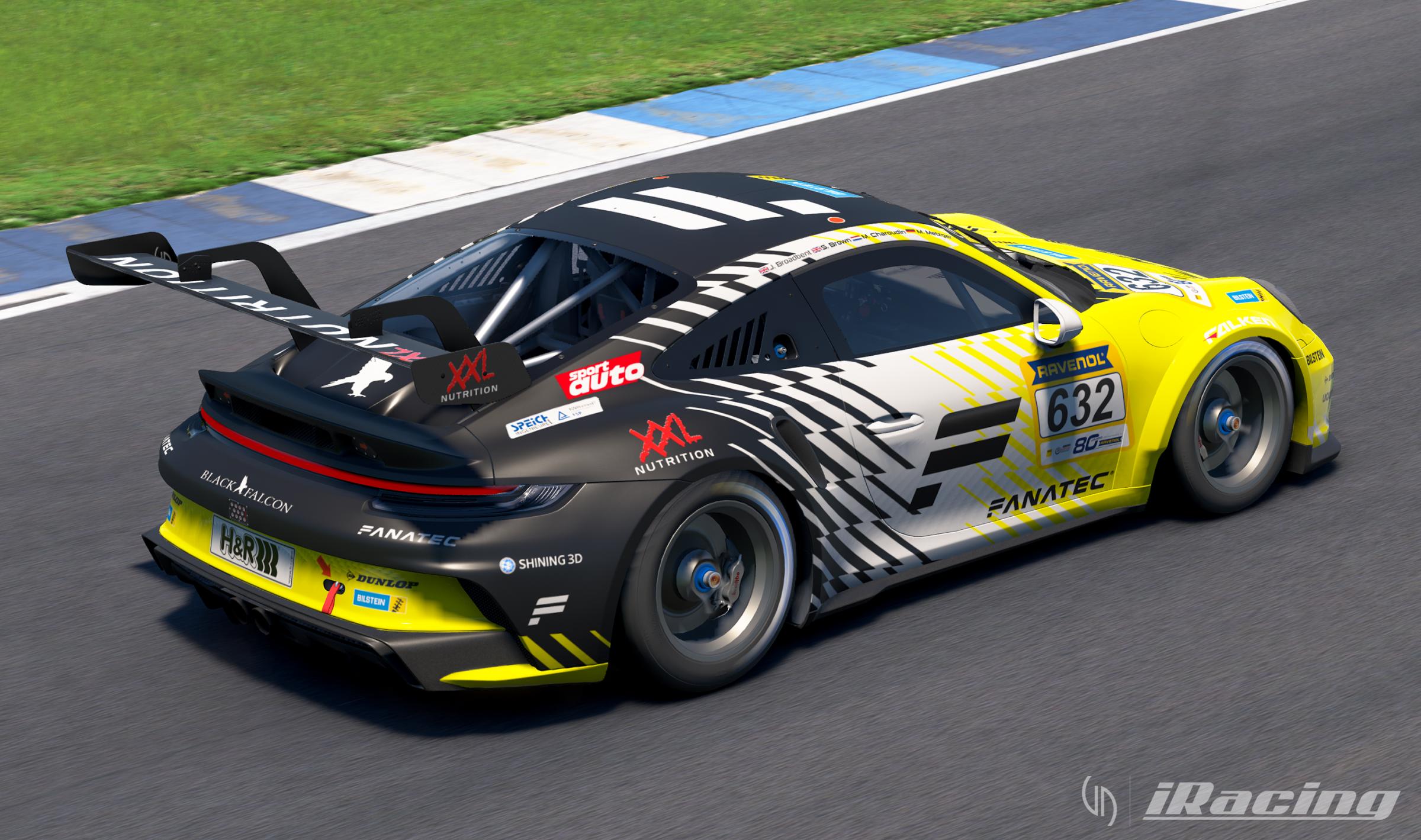 Preview of Black Falcon Team Fanatec 2026 by Ugo Degani