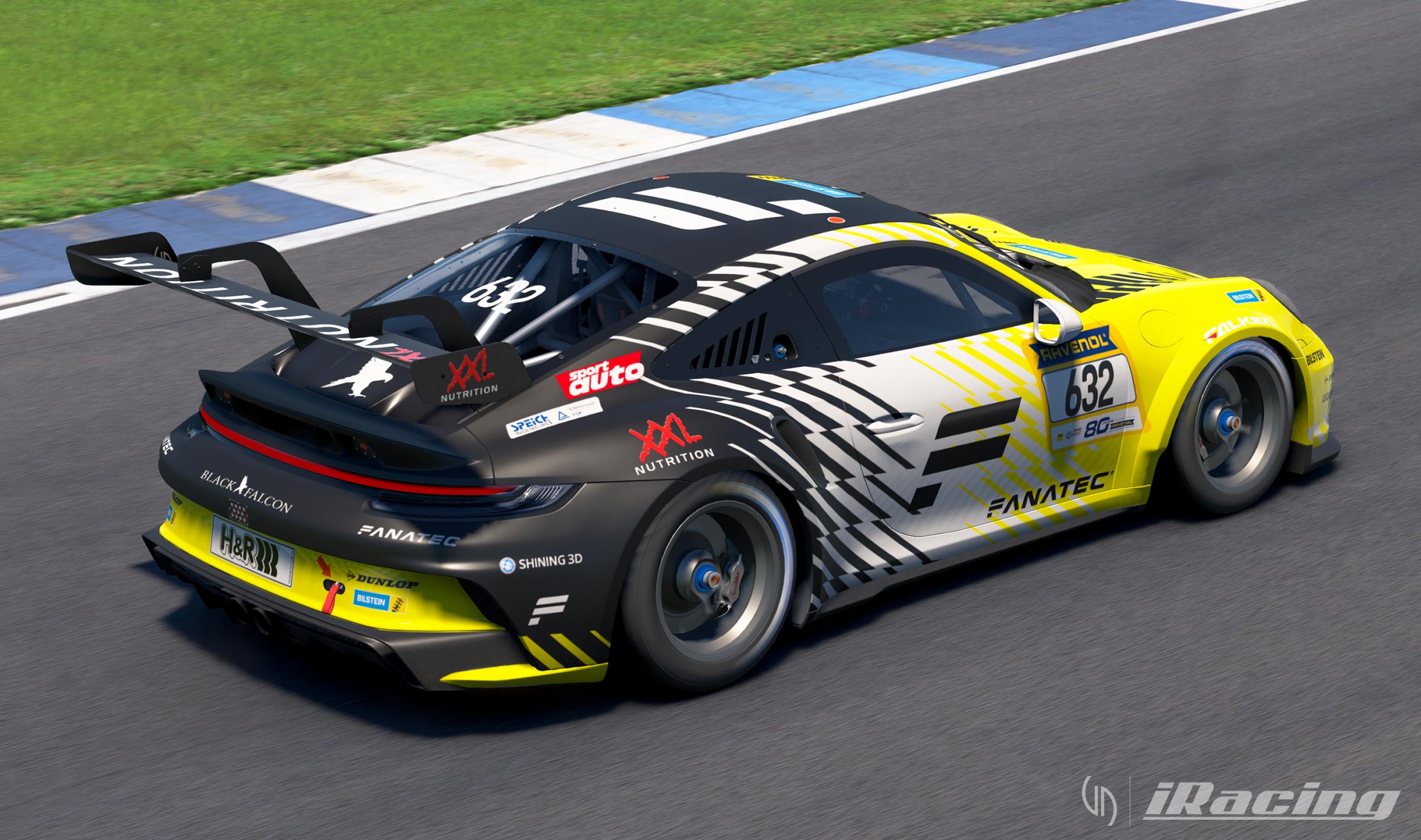 Preview of Black Falcon Team Fanatec 2026 by Ugo Degani