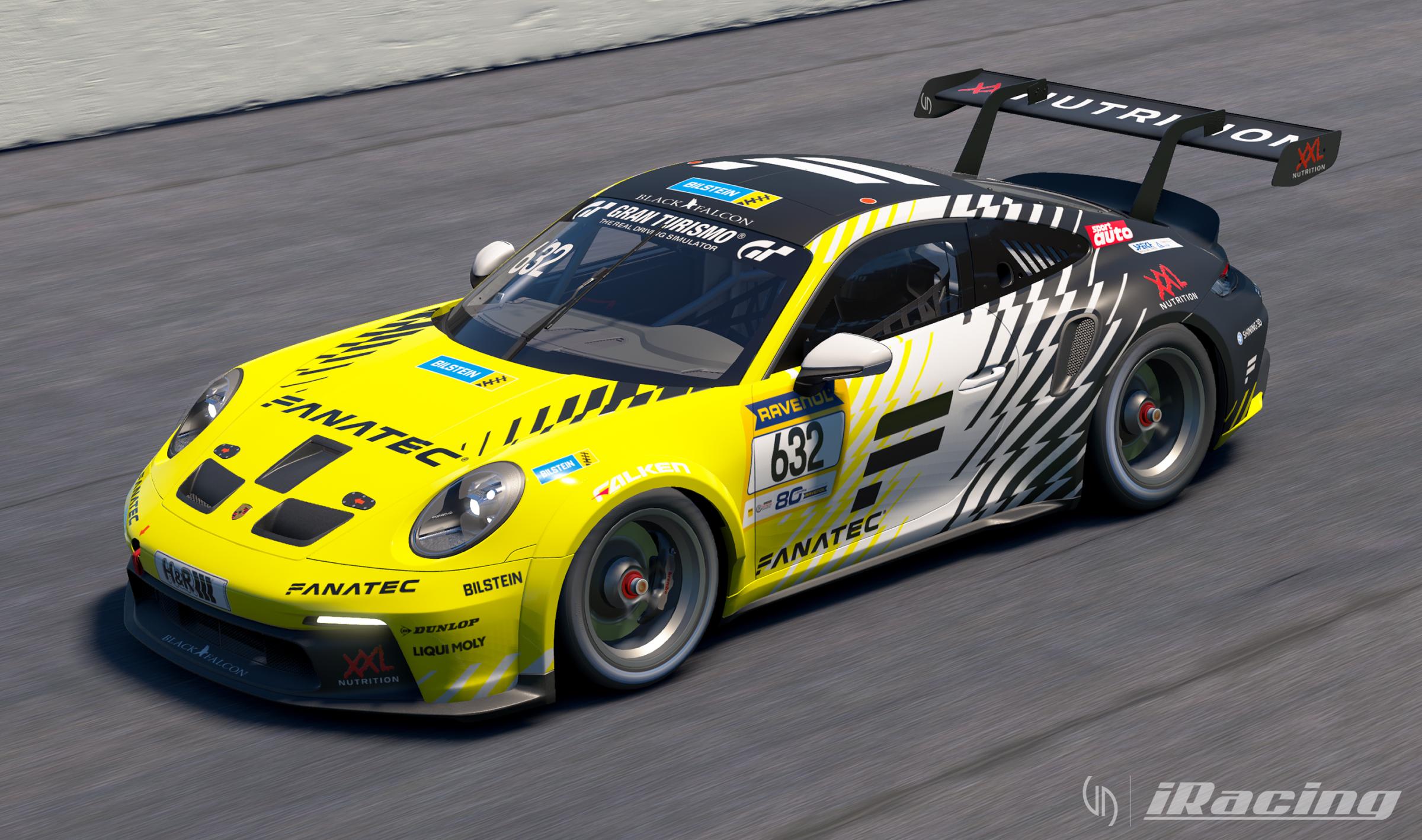 Preview of Black Falcon Team Fanatec 2026 by Ugo Degani