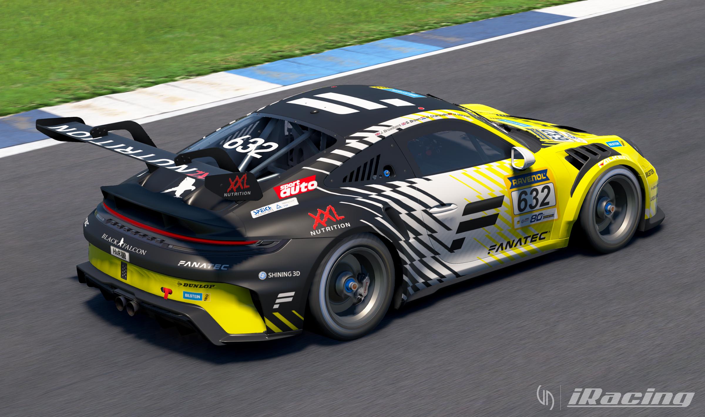 Preview of Black Falcon Team Fanatec 2026 by Ugo Degani