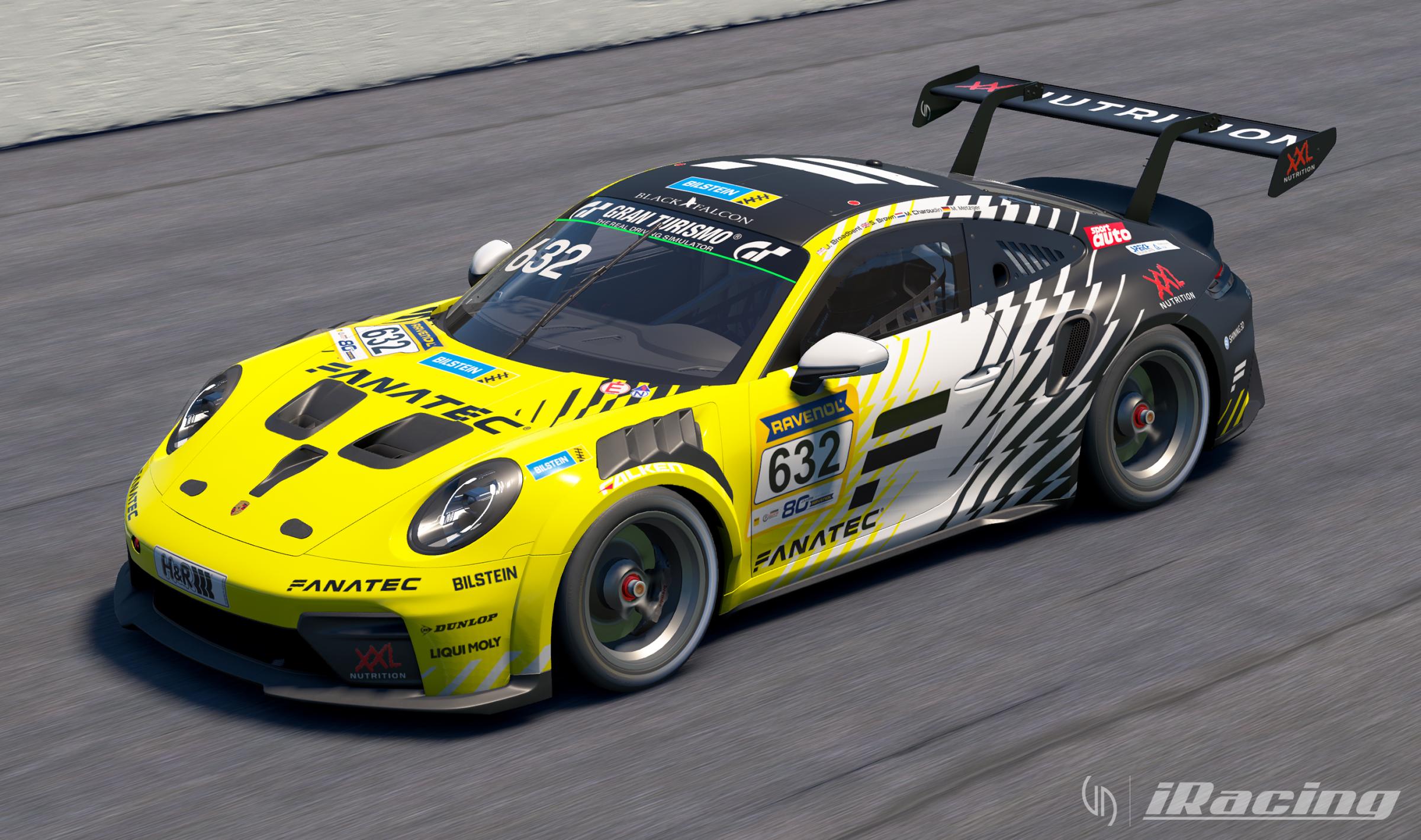Preview of Black Falcon Team Fanatec 2026 by Ugo Degani