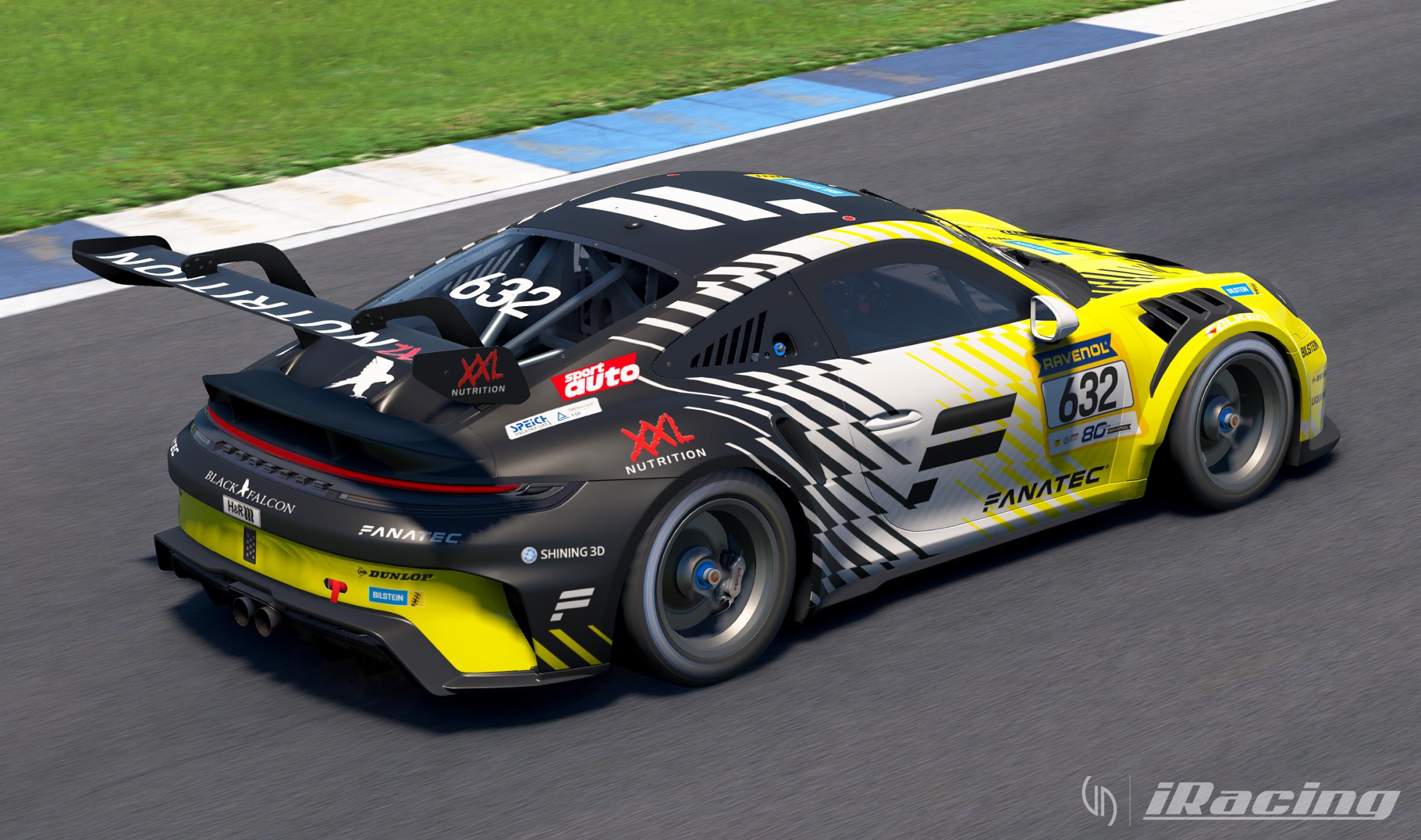 Preview of Black Falcon Team Fanatec 2026 by Ugo Degani