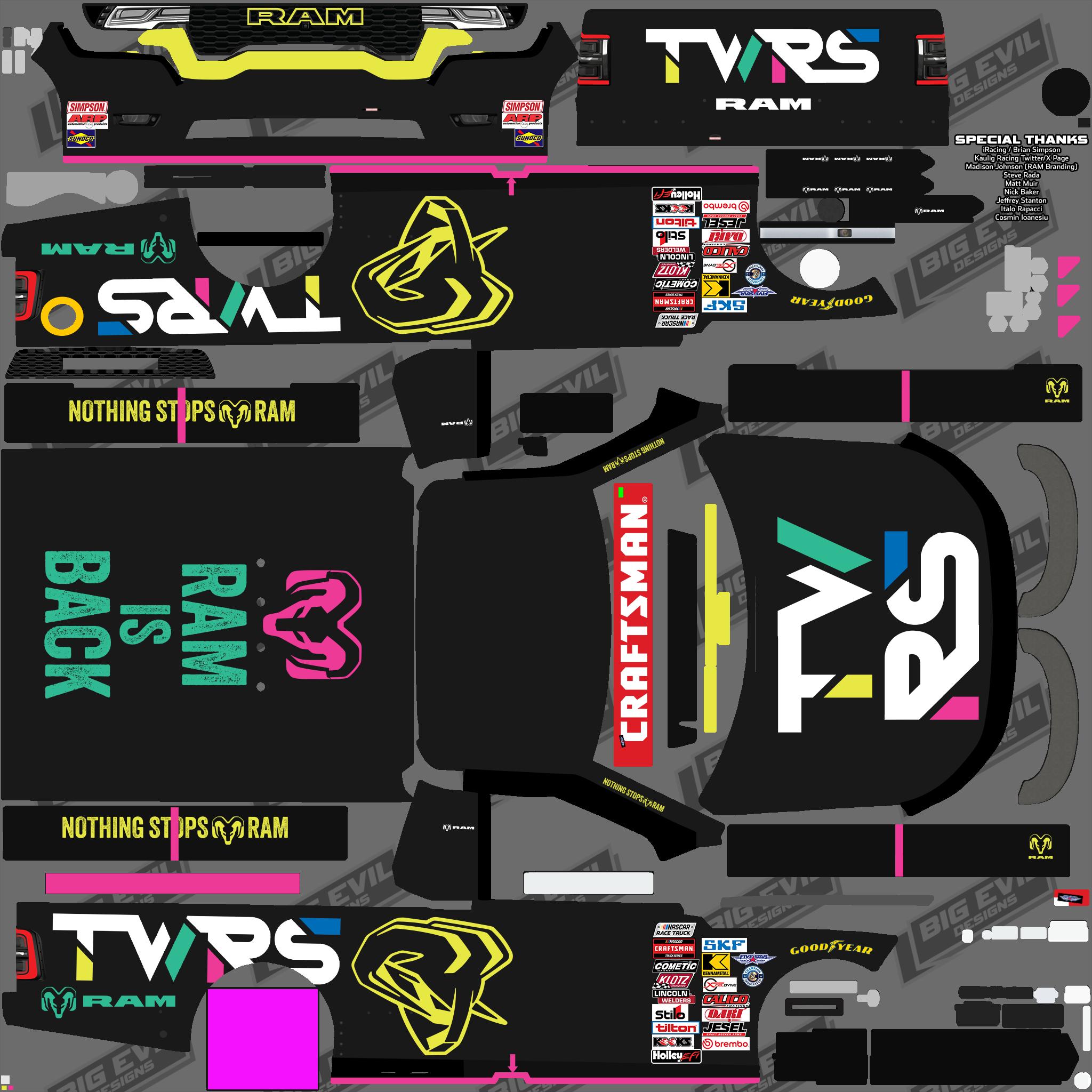 Preview of TWRS Ram Truck by Zach S.