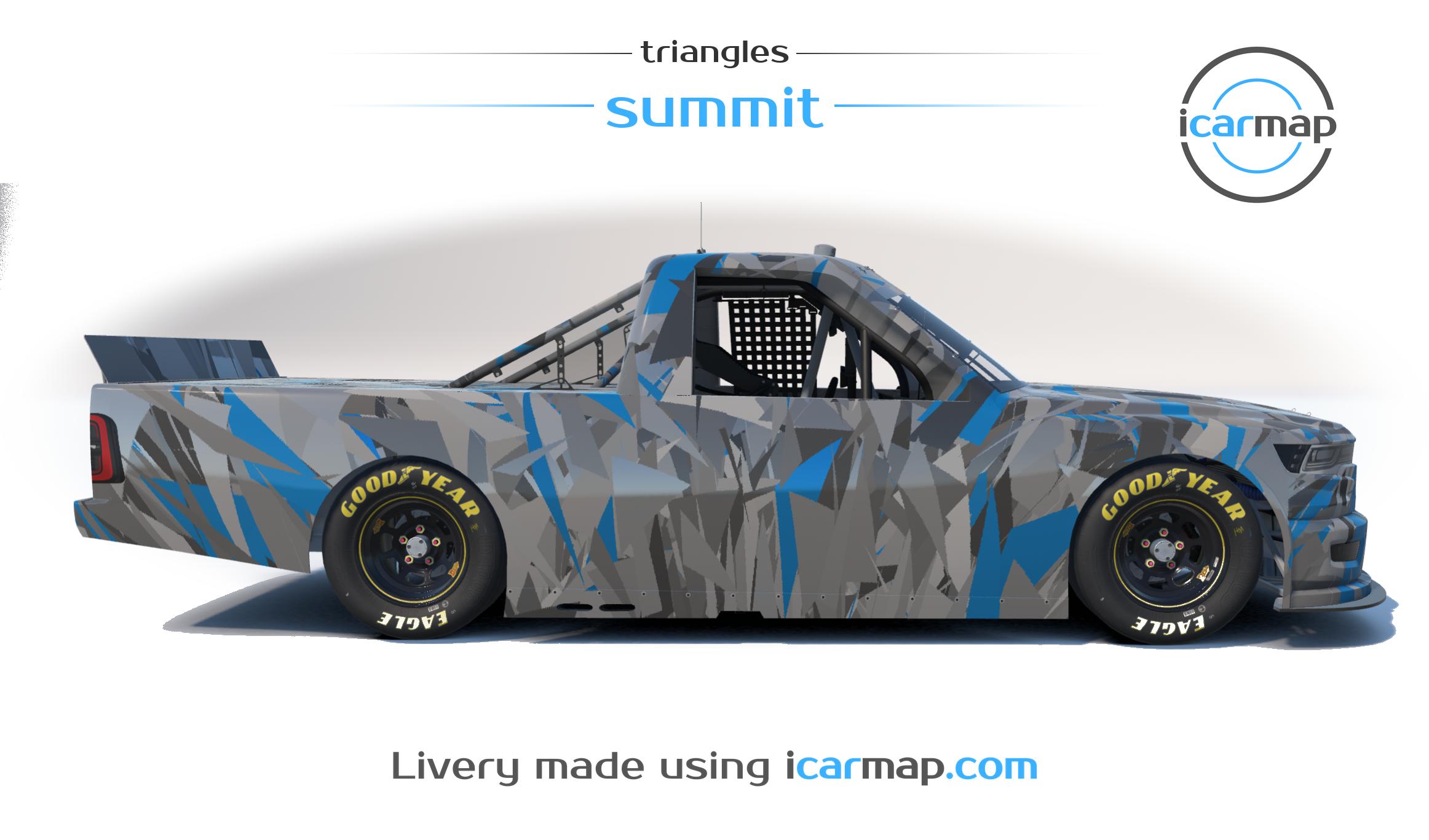 Preview of Triangles - Summit (NASCAR Truck RAM) by Will M.