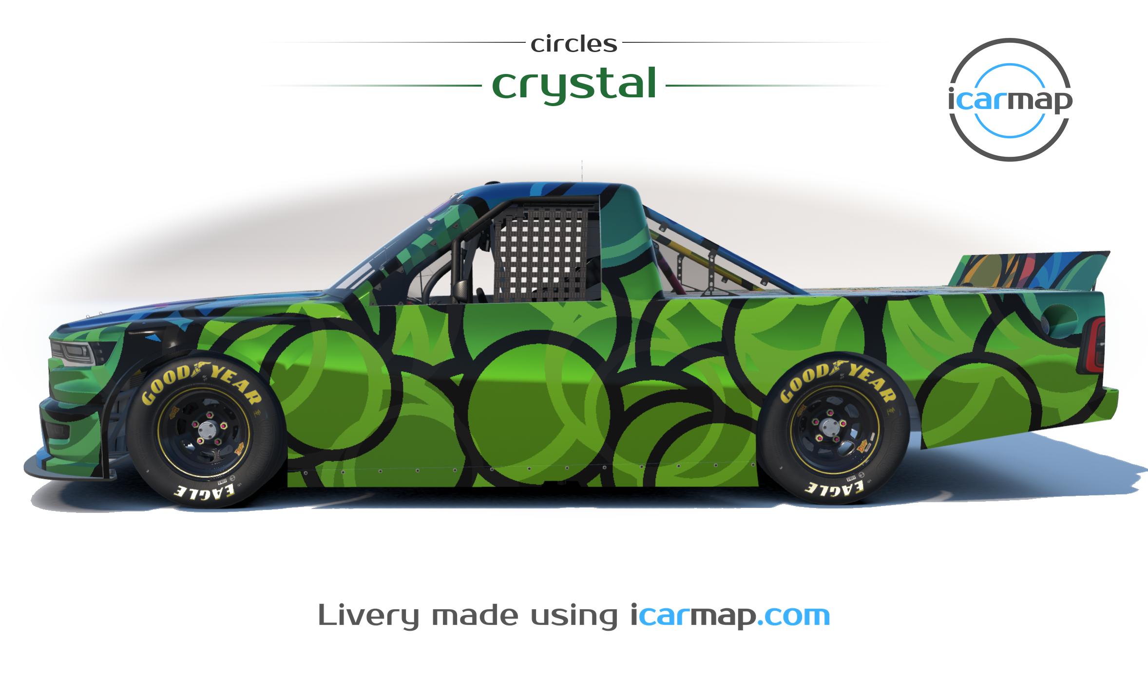 Preview of Circles - Crystal (NASCAR Truck RAM) by Will M.