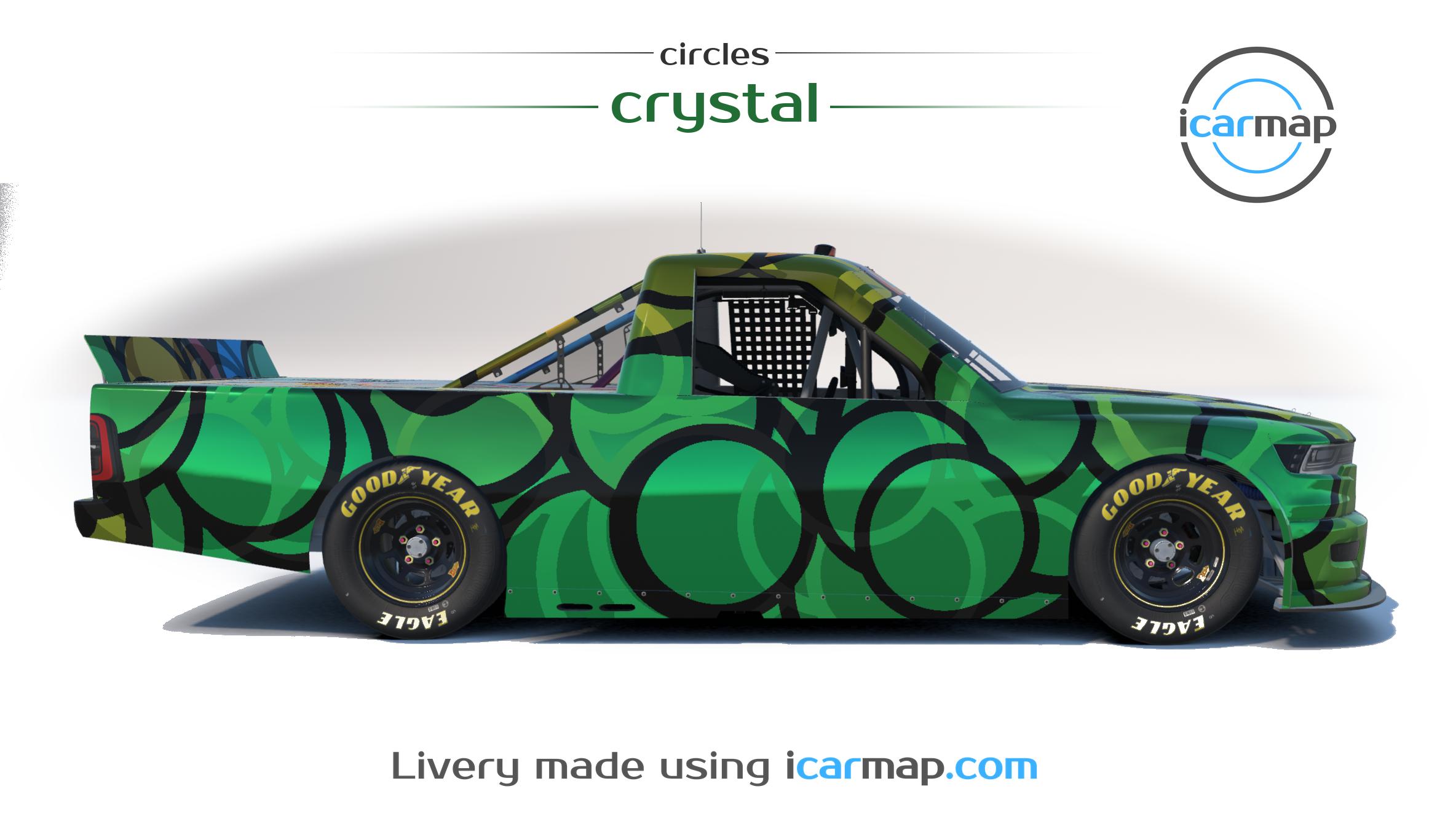 Preview of Circles - Crystal (NASCAR Truck RAM) by Will M.