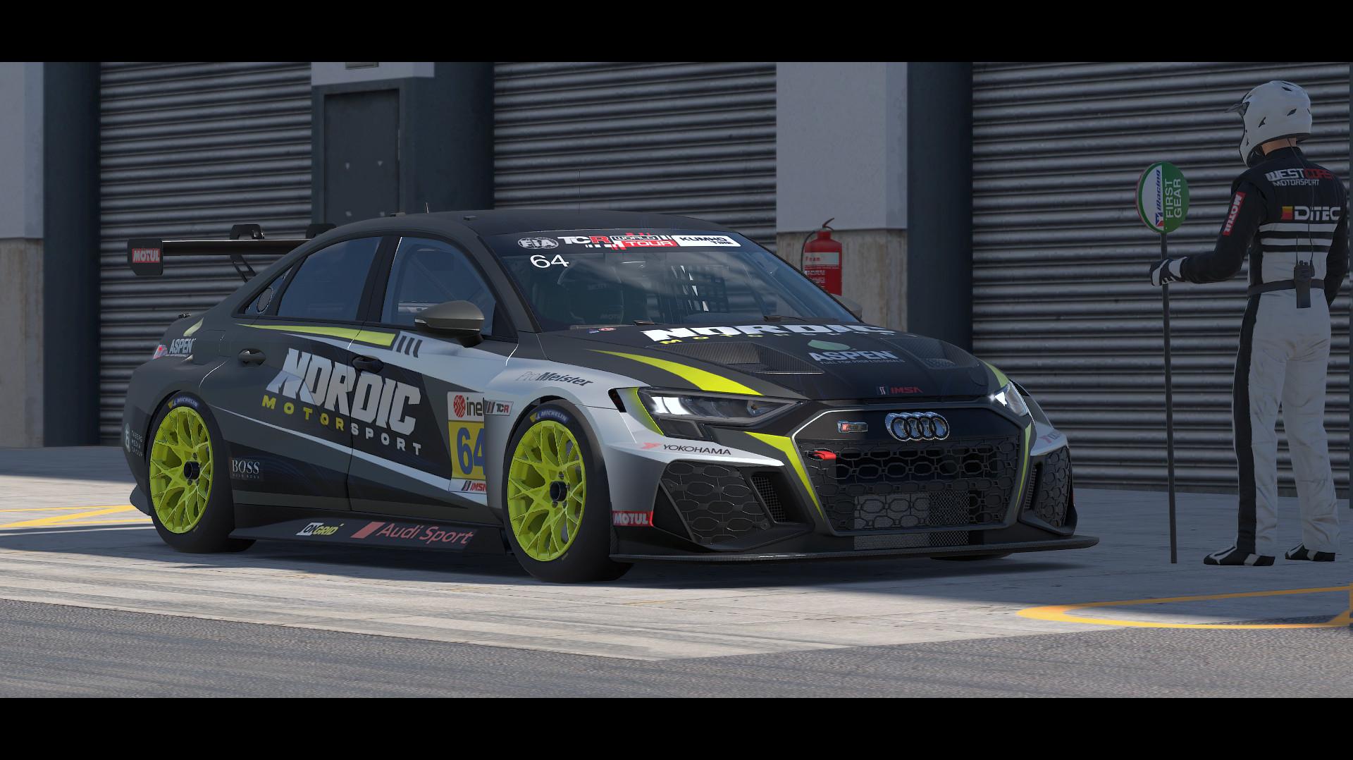 Preview of Audi RS3 Nordic motorsport grey metallic by Joacim Th&ouml;rn