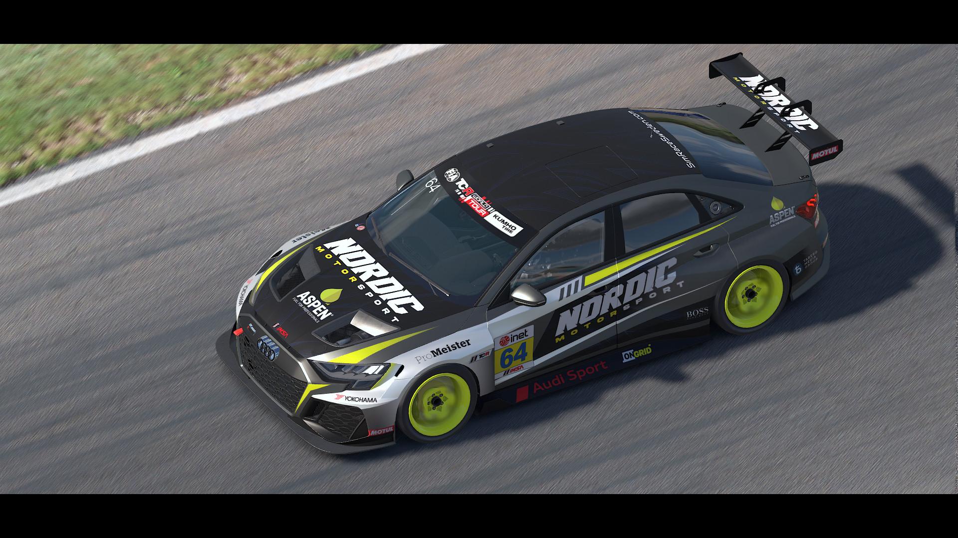 Preview of Audi RS3 Nordic motorsport grey metallic by Joacim Th&ouml;rn