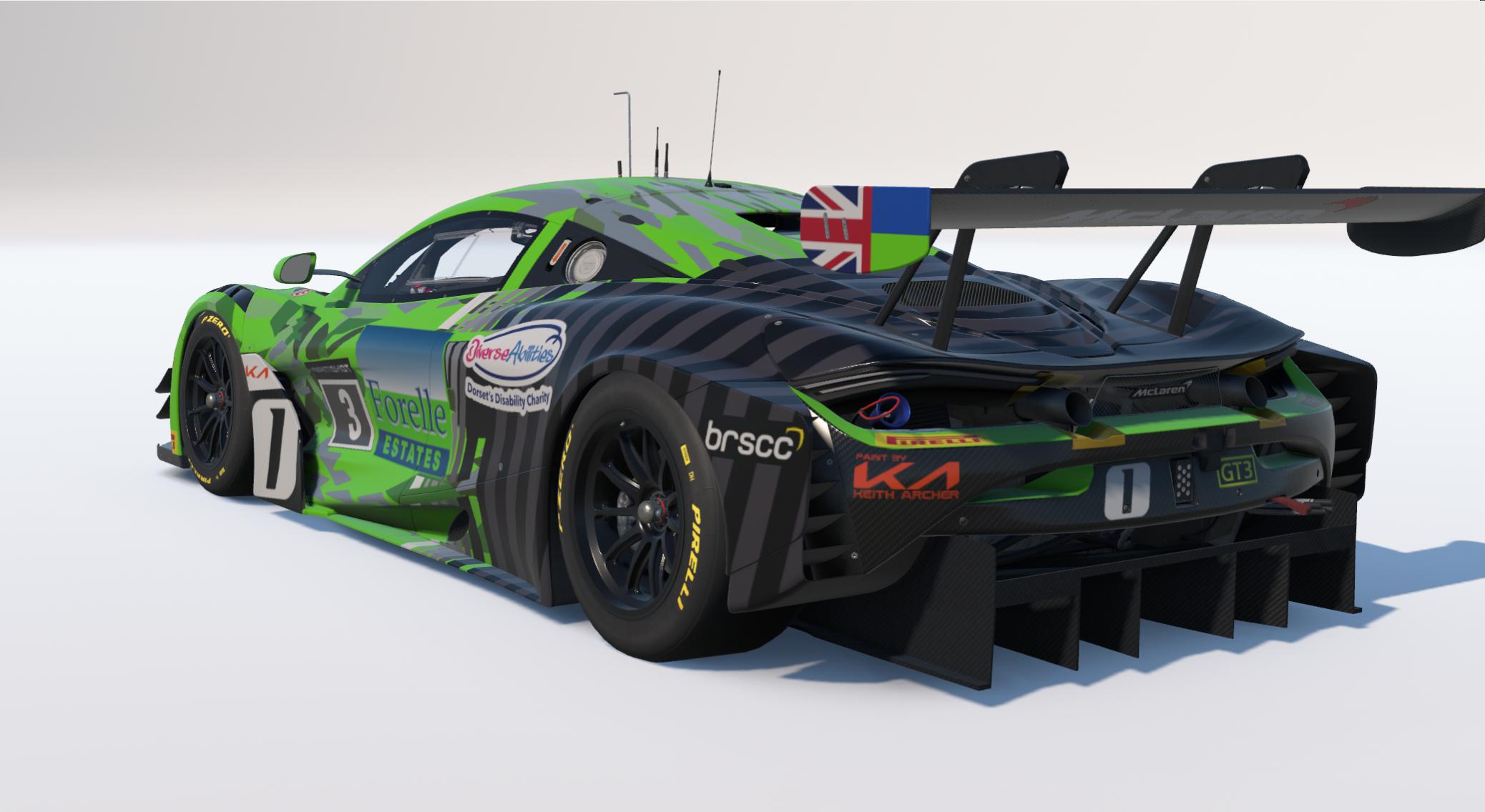 Preview of Optimum Motorsport Car #3 2026 British GT - Mike Price / Callum Macleod by Keith Archer