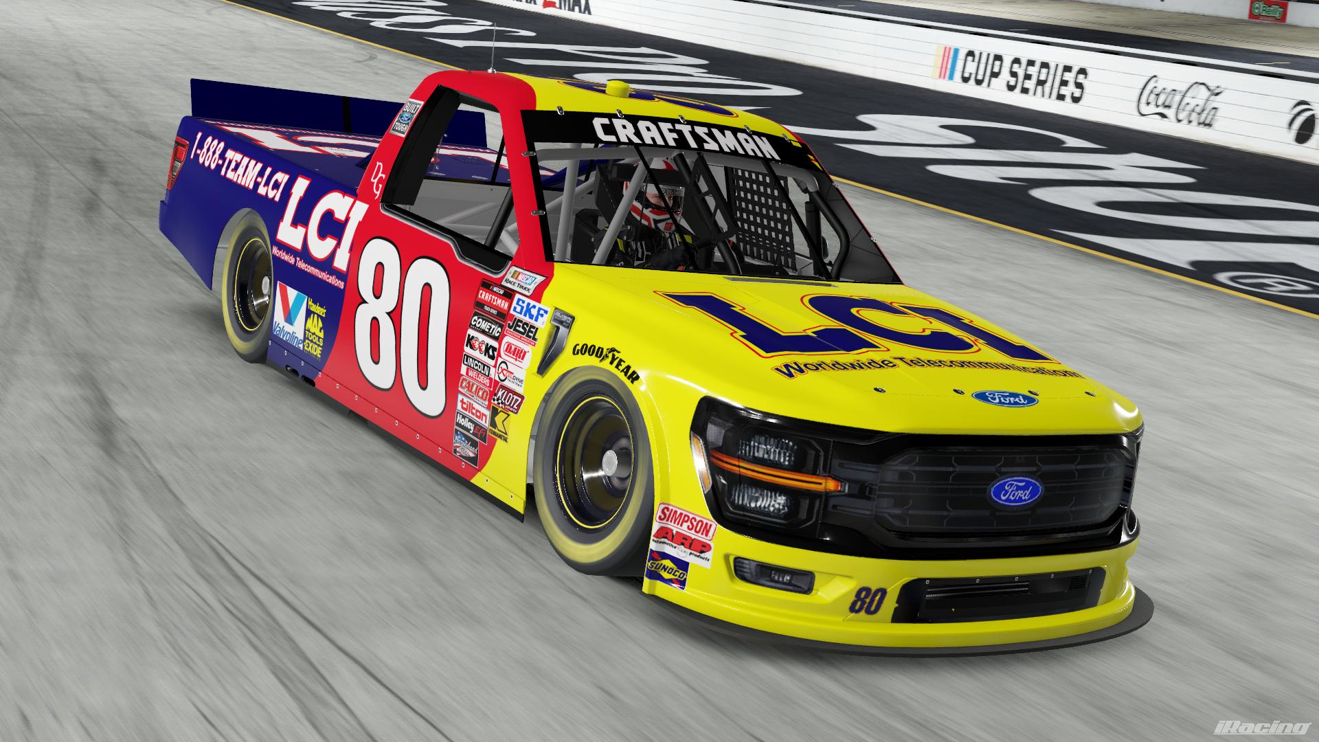 Preview of 1997 Joe Ruttman LCI Telecommunications (No #) by DG Swiss