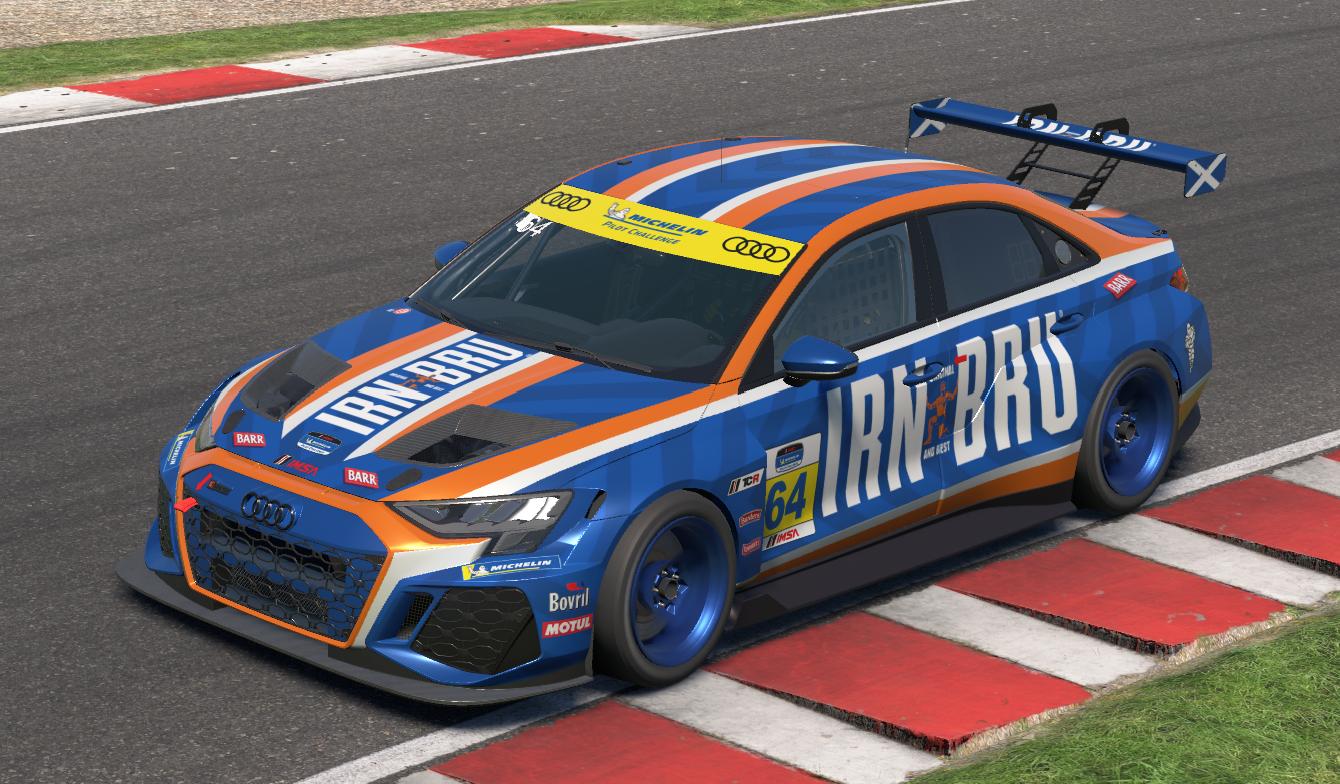 Preview of Audi TCR Irn Bru by Daniel R Dinsdale